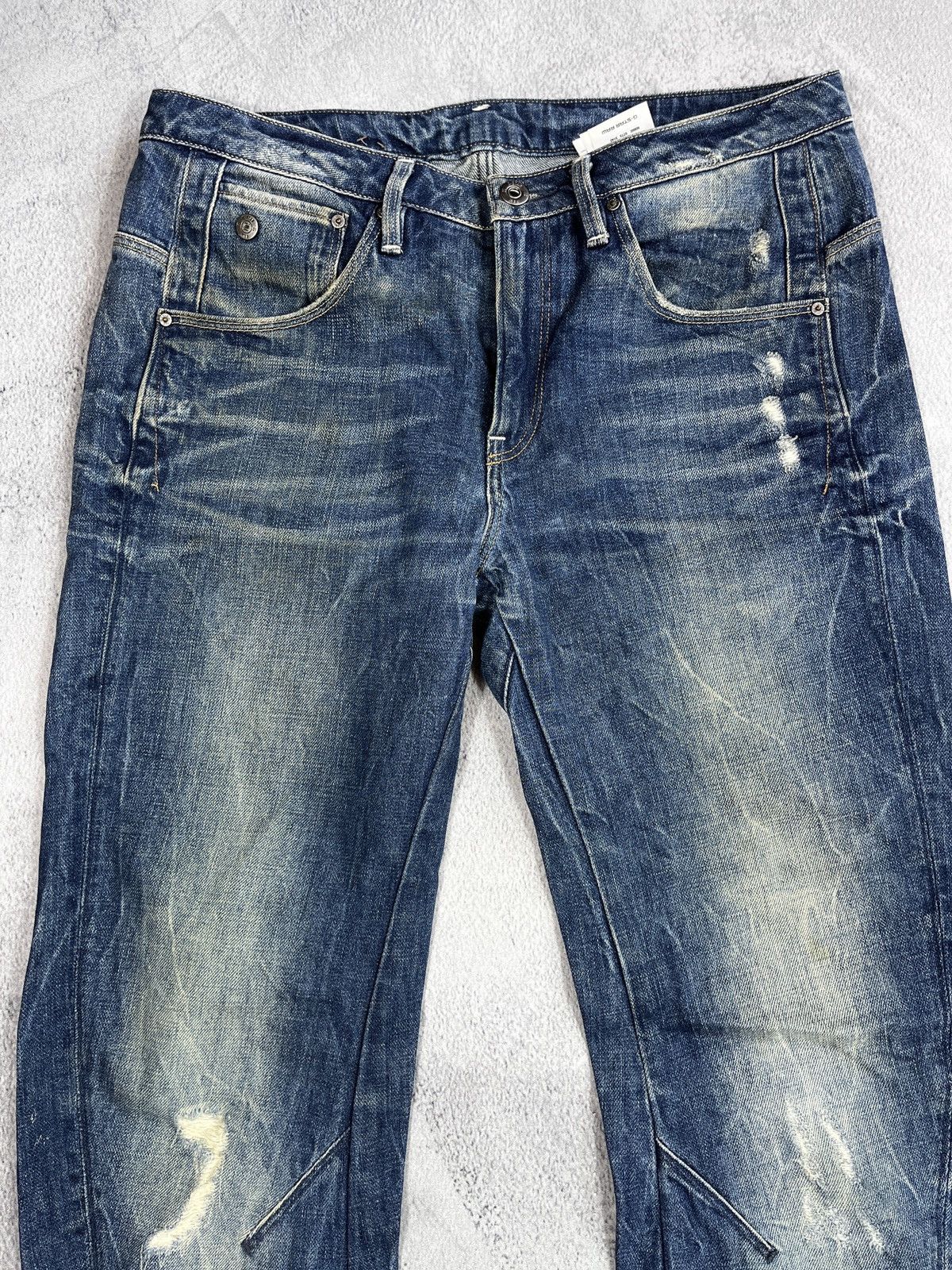 G-Star × Vintage Vintage Y2K G-star RAW 3D Low faded denim jeans size 27 Size 27" / US 4 / IT 40 - 6 Thumbnail