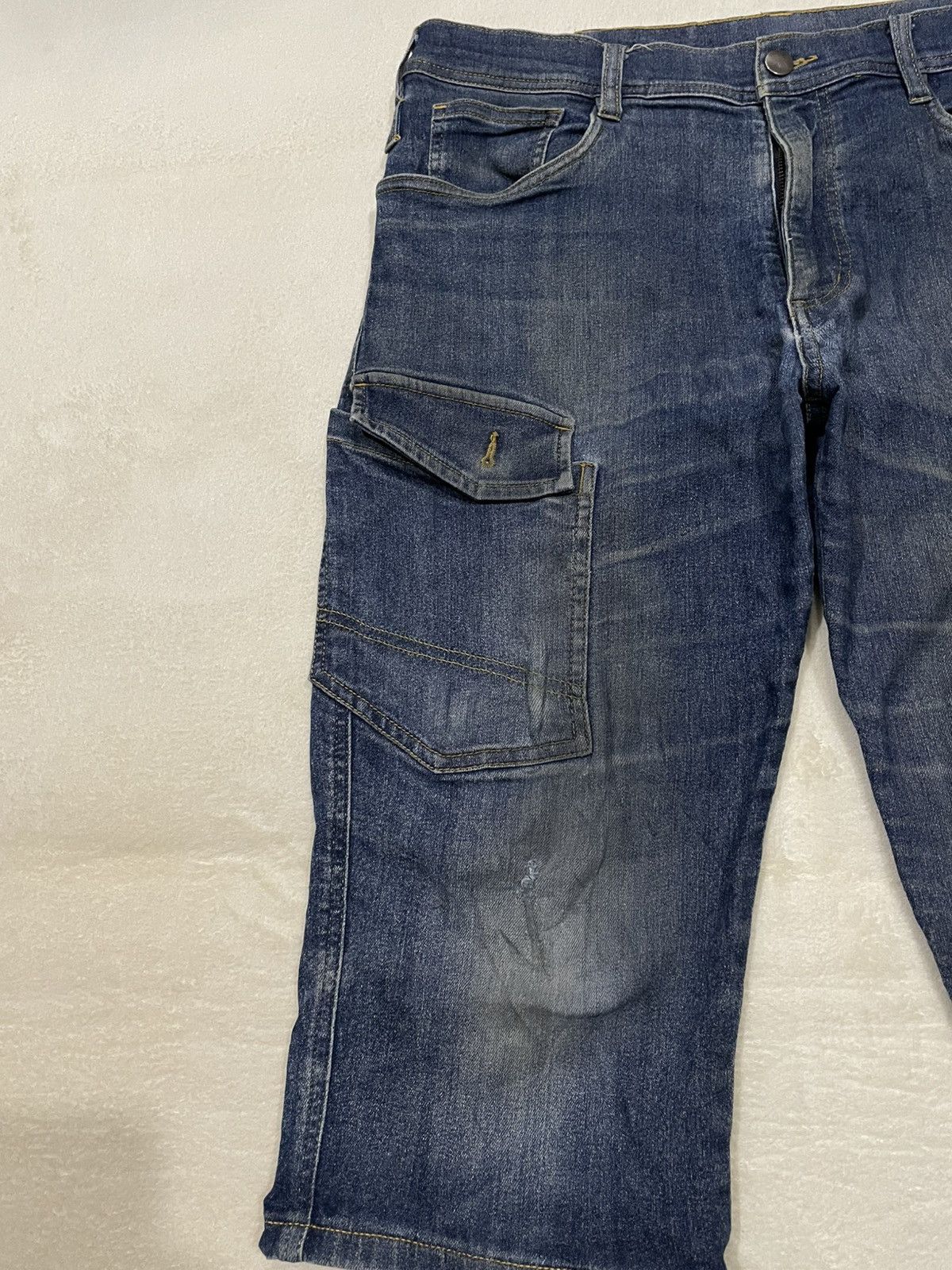 Japanese Brand Vintage Japanese Brand Short Pants Mudwash Jeans Size US 32 / EU 48 - 5 Thumbnail