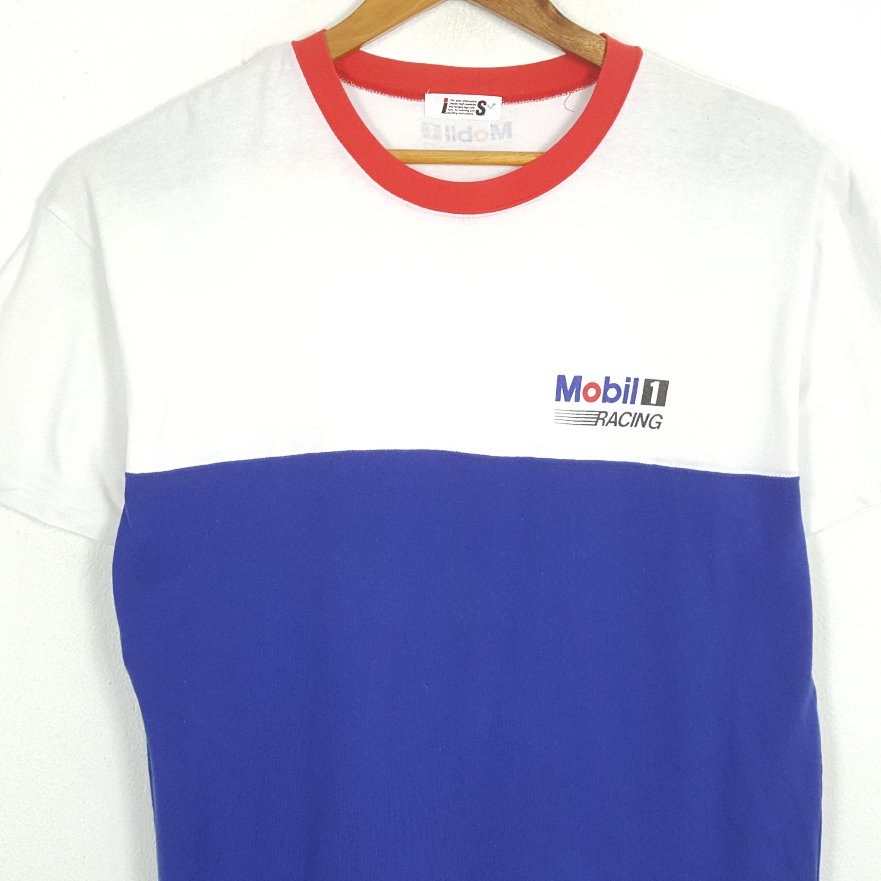 Issey Miyake × Vintage Vintage MOBIL 1 x I.S. ISSEY MIYAKE Japan Designer T-Shirt Size US L / EU 52-54 / 3 - 2 Thumbnail
