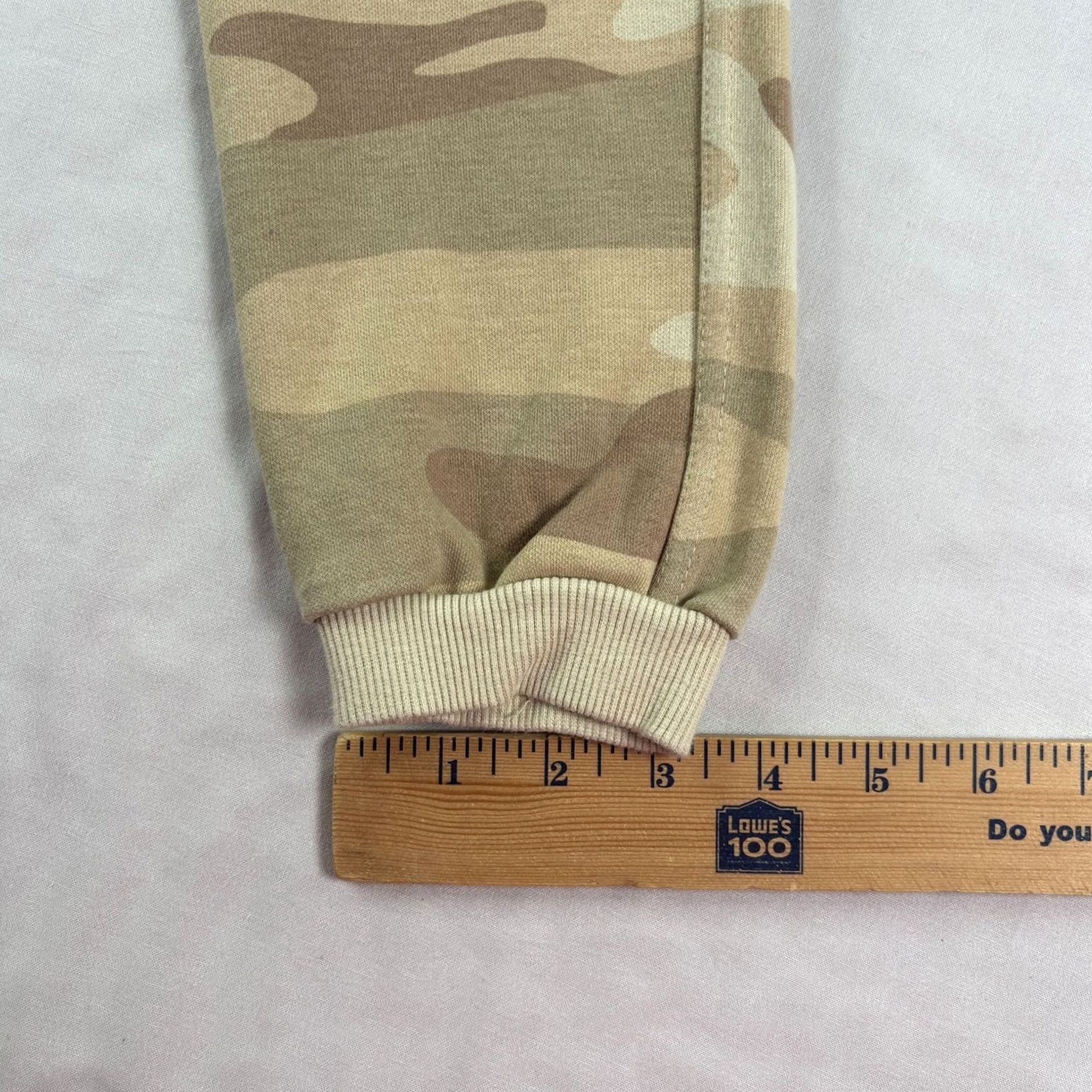 ASRV ASRV Jogger Sweatpants Mens S Beige Camouflage Tapered Gym Athleisure Lounge Pants Size US 29 - 7 Thumbnail