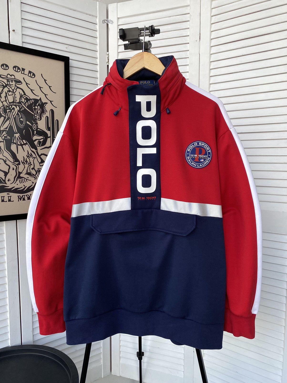 Polo Sport yacht shops challenge hybrid jacket