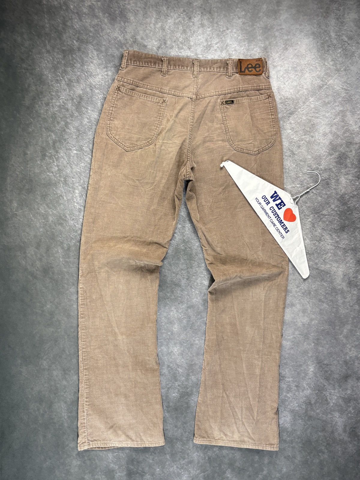 Lee × Vintage Vintage Lee Corduroy Trousers Vintage Corduroy Pants Wide Size US 32 / EU 48 - 15 Thumbnail