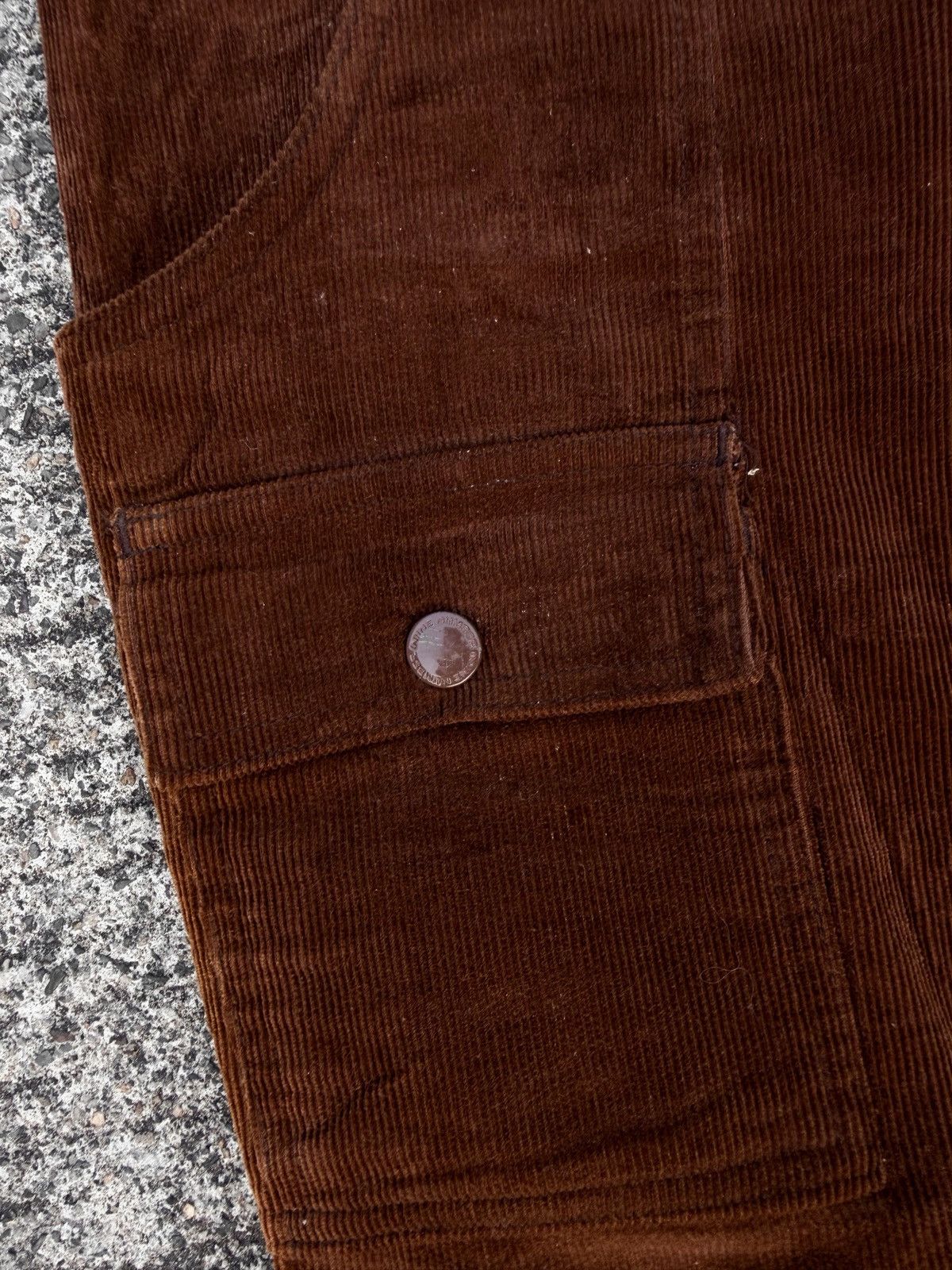 Number (N)ine Number (N)ine AW02 Nowhere man Multi-pocket Corduroy Pants Size US 30 / EU 46 - 7 Thumbnail