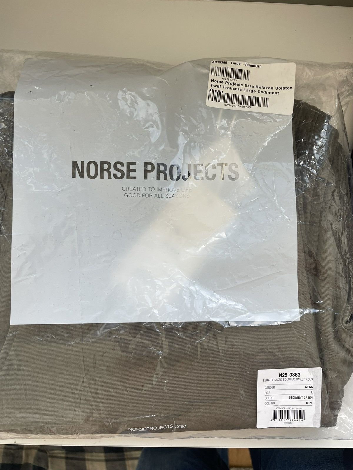 Norse Projects NORSE PROJECTS - EZRA - RELAXED SOLOTEX TWILL TROUSERS Size US 34 / EU 50 - 9 Thumbnail
