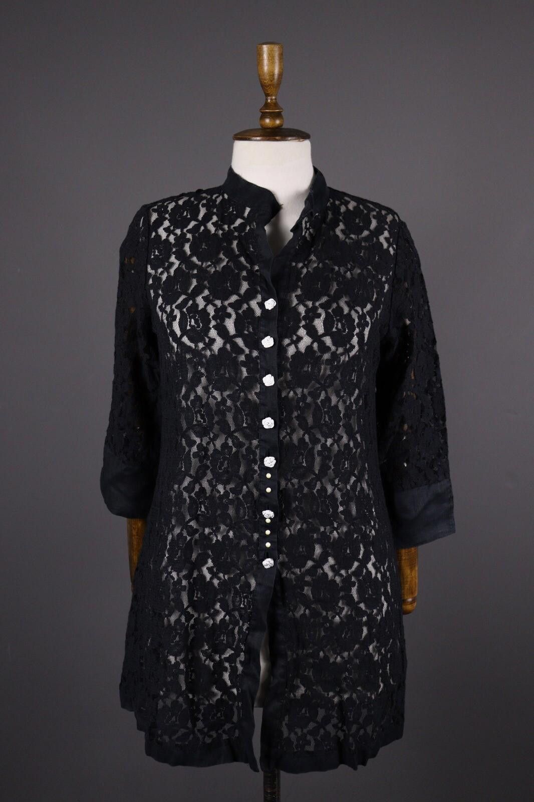 Other Bottega by Elisa Cavaletti Mesh Blouse Tunic Size S Size S / US 4 / IT 40 - 1 Thumbnail