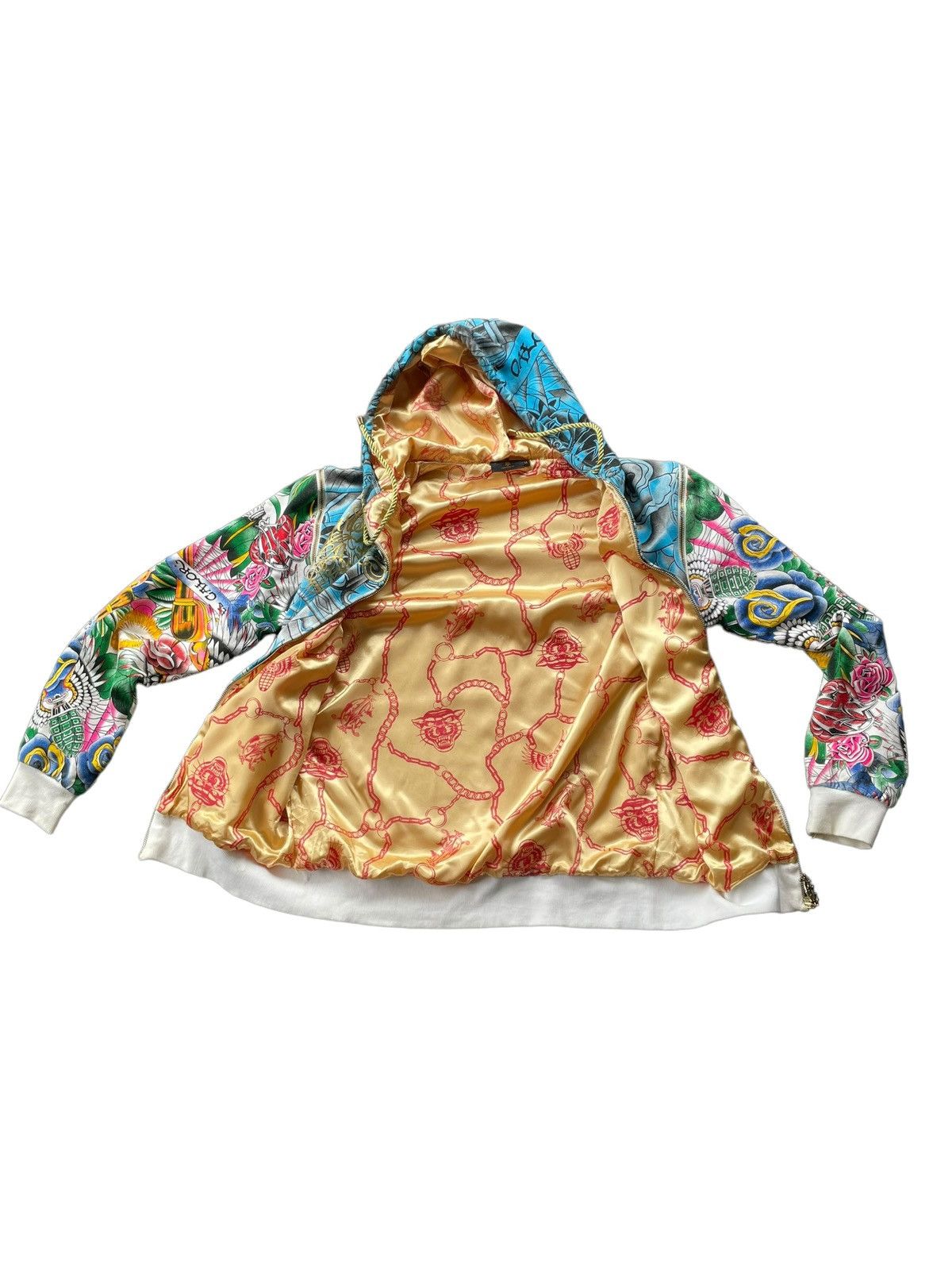 Christian Audigier Christain Audiger Zipper Hoodie Size US M / EU 48-50 / 2 - 9 Thumbnail