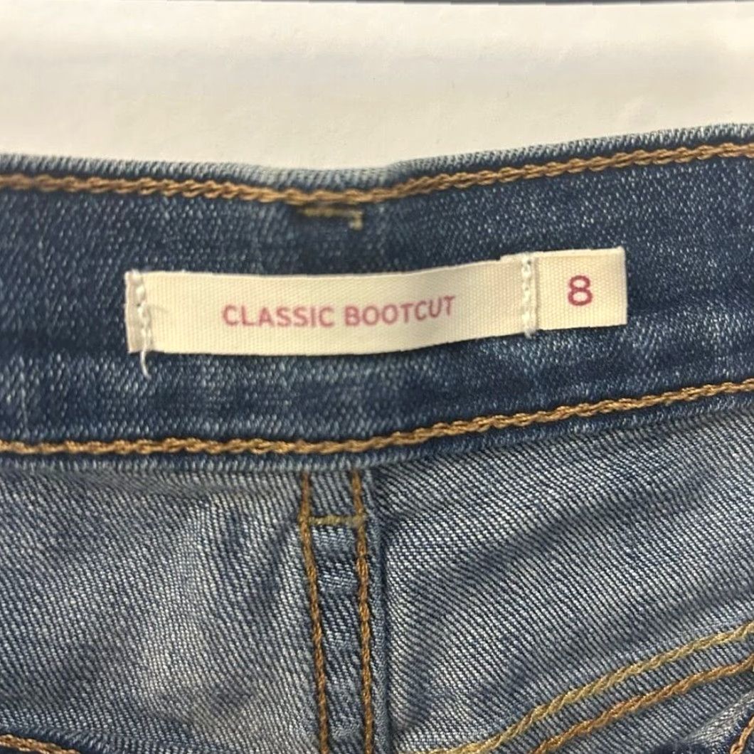 Levi's Levi's Bootcut Denim Jeans Woman Size 8 Blue Washed Classic Regular Bootscut Mens? Size 30" / US 8 / IT 44 - 3 Thumbnail