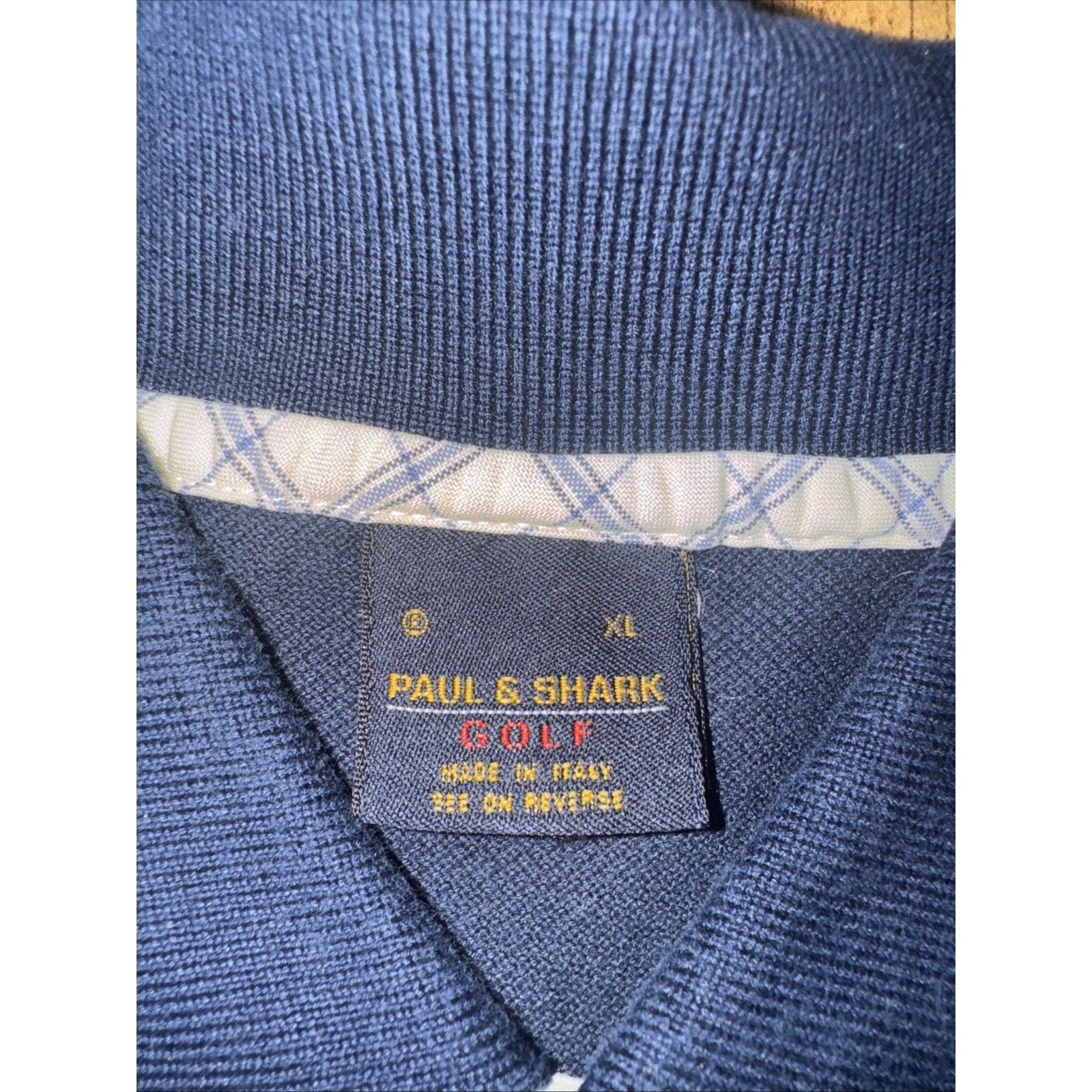 Paul & Shark Paul & Shark Golf Polo Shirt XL Navy Blue Short Sleeve Size US XL / EU 56 / 4 - 4 Thumbnail