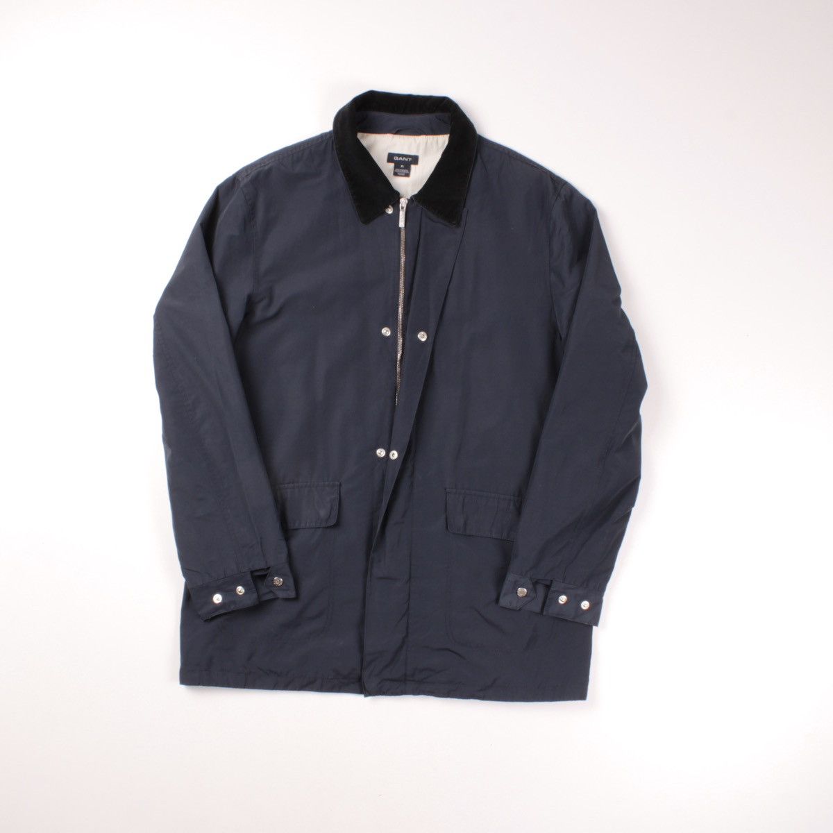 Gant GANT Nylon Full Zip Jacket Dark Blue Size: XL Size US XL / EU 56 / 4 - 1 Thumbnail