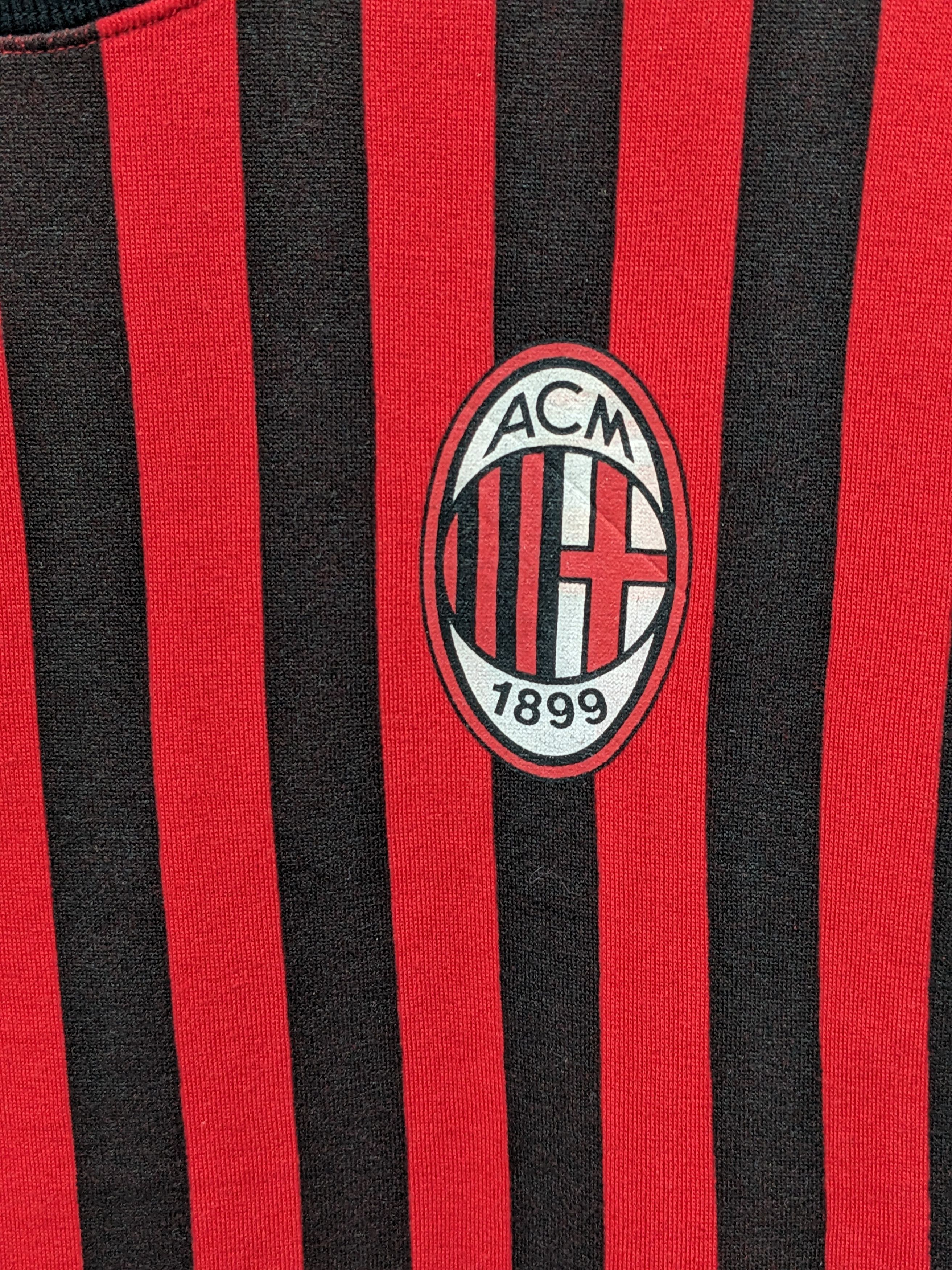 Vintage A.C. Milan Official Striped by Caitac Family, Inc.Sweatshirt Size US S / EU 44-46 / 1 - 3 Thumbnail