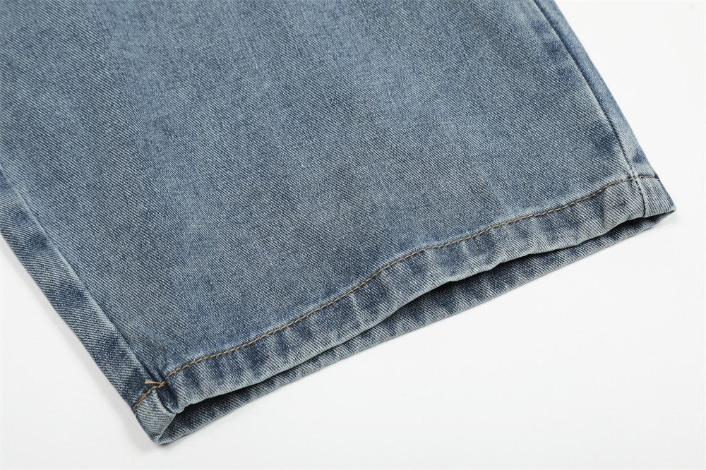 Japanese Brand × Jean Men's loose street retro washed casual scimitar jeans Size US 32 / EU 48 - 6 Thumbnail