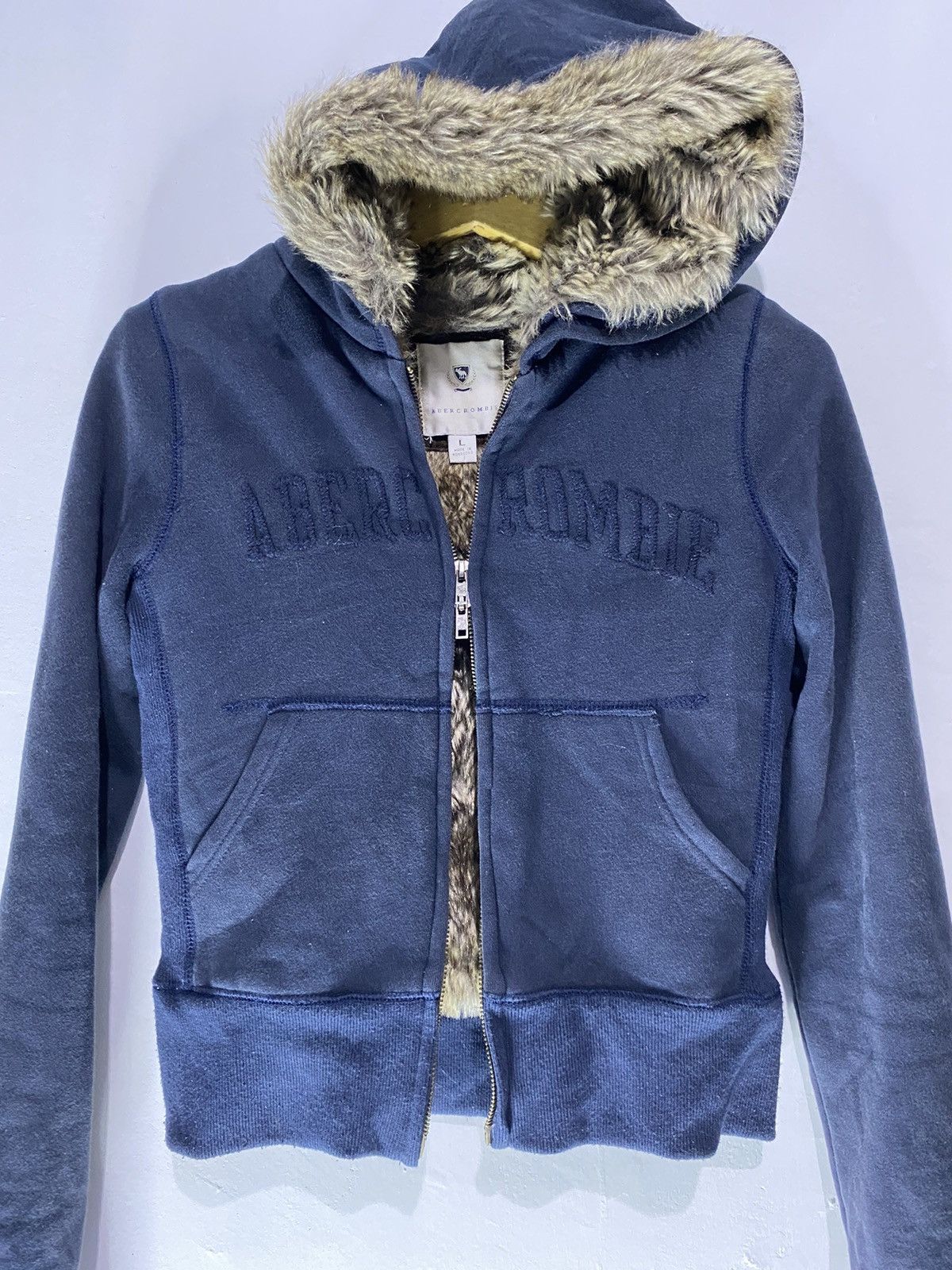 If Six Was Nine × Japanese Brand × Le Grande Bleu (L.G.B.) Vintage ebercrombie faux fur hoodie Size US S / EU 44-46 / 1 - 3 Thumbnail