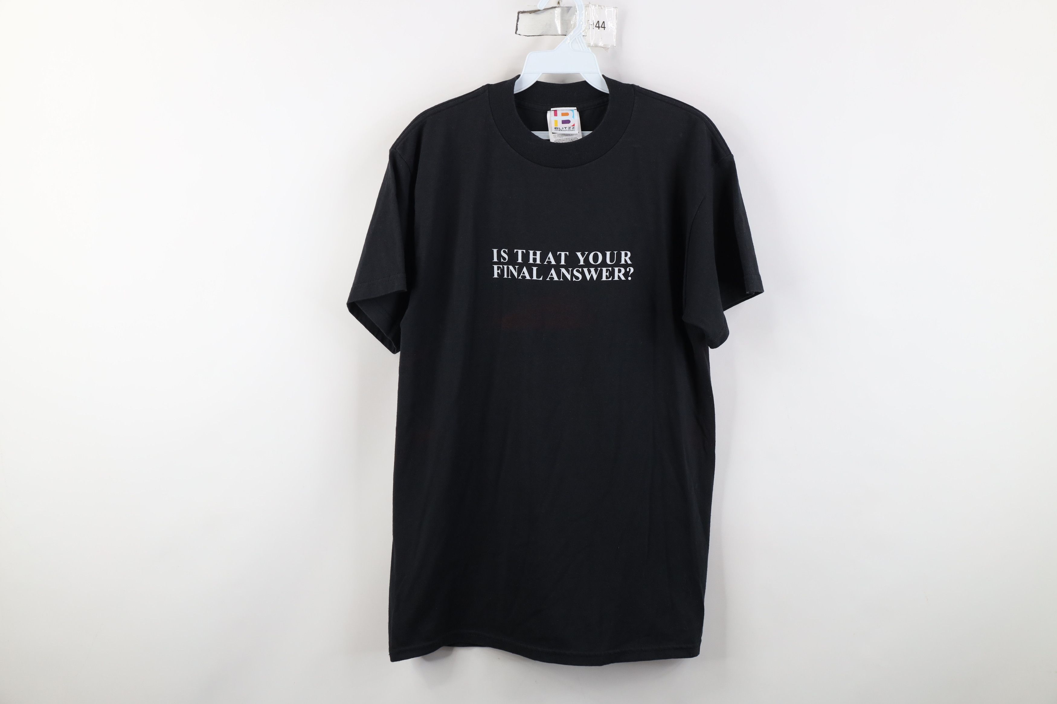 Vintage Vintage 90s Who Wants to Be A Millionaire Is T-Shirt Size US M / EU 48-50 / 2 - 1 Thumbnail