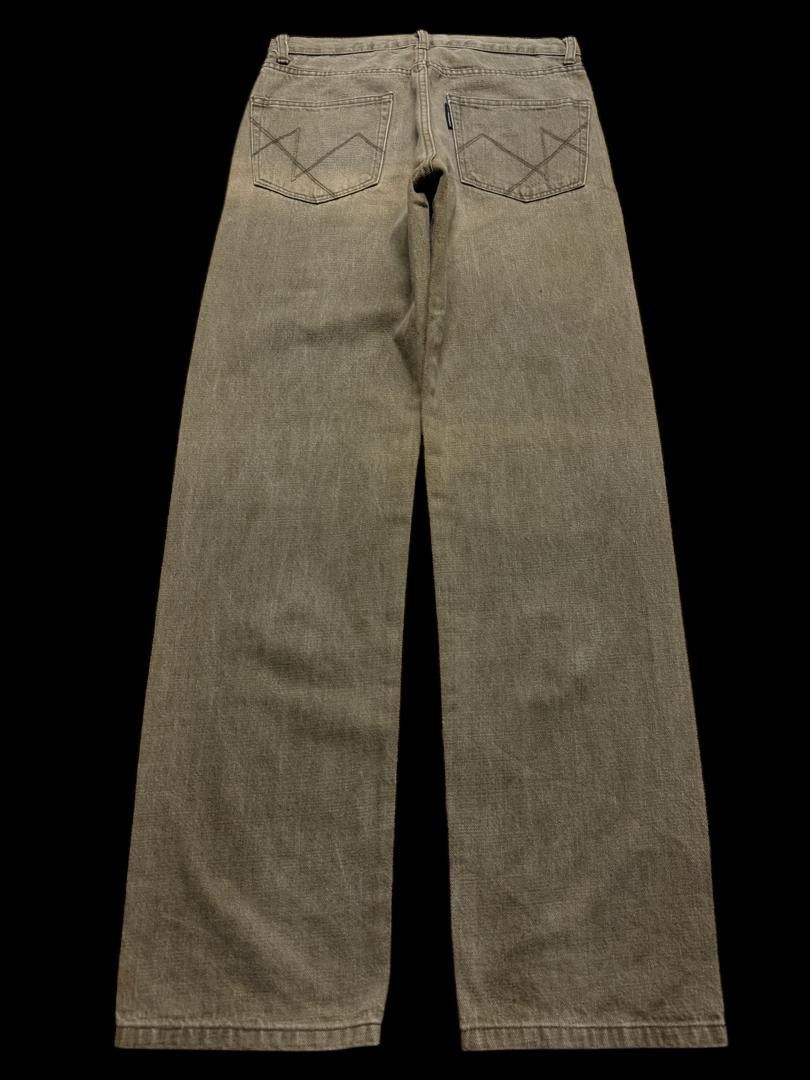 Japanese Brand Vintage 90s U.s Boarder Wide Loose Made in Japan Jeans Size US 30 / EU 46 - 2 Thumbnail
