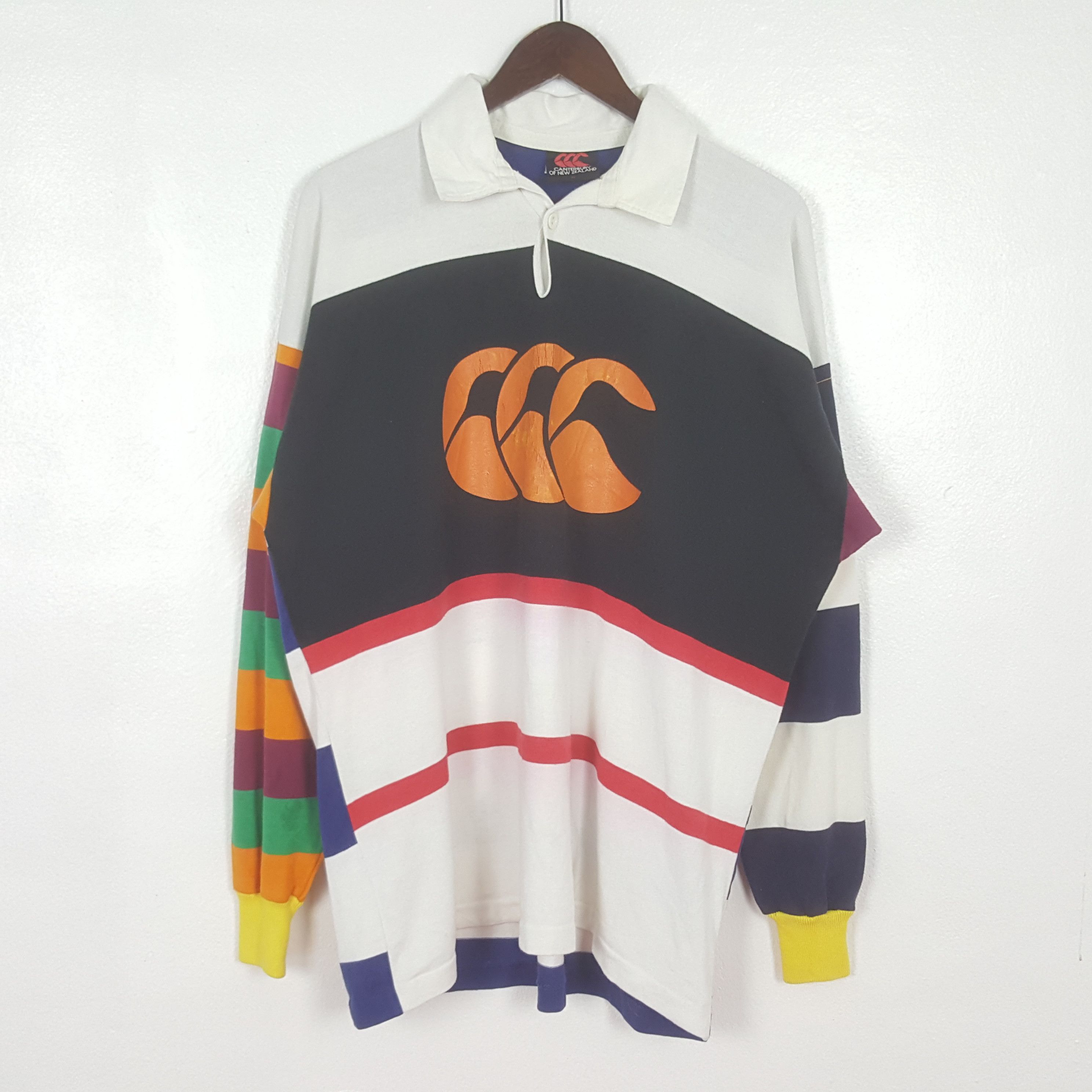 Canterbury of New Zealand Vintage Canterbury of New Zealand Rugby Polos Shirt Size US XL / EU 56 / 4 - 1 Thumbnail