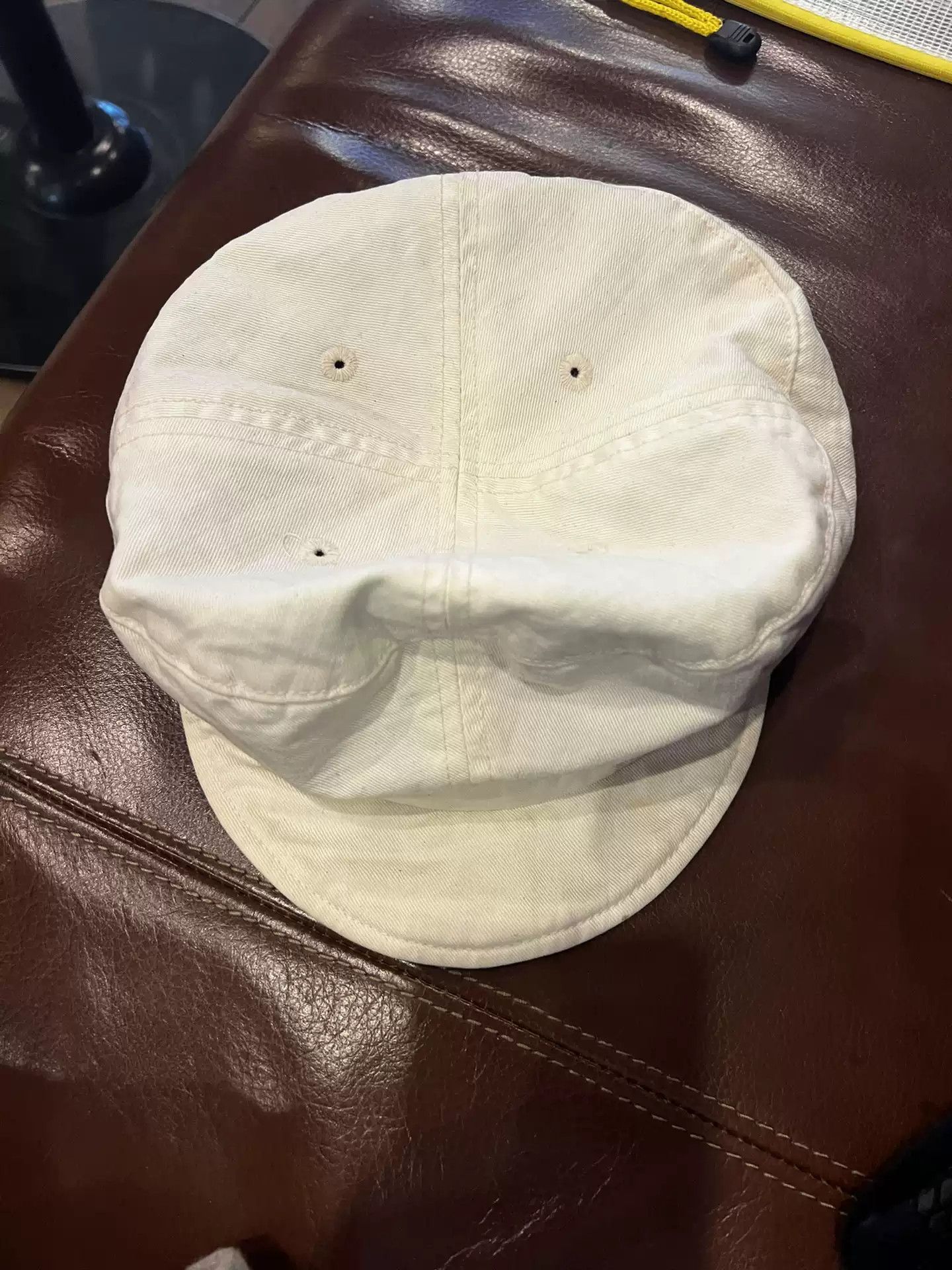 Kapital Hirata and Hiro vintage White Newsboy Hat