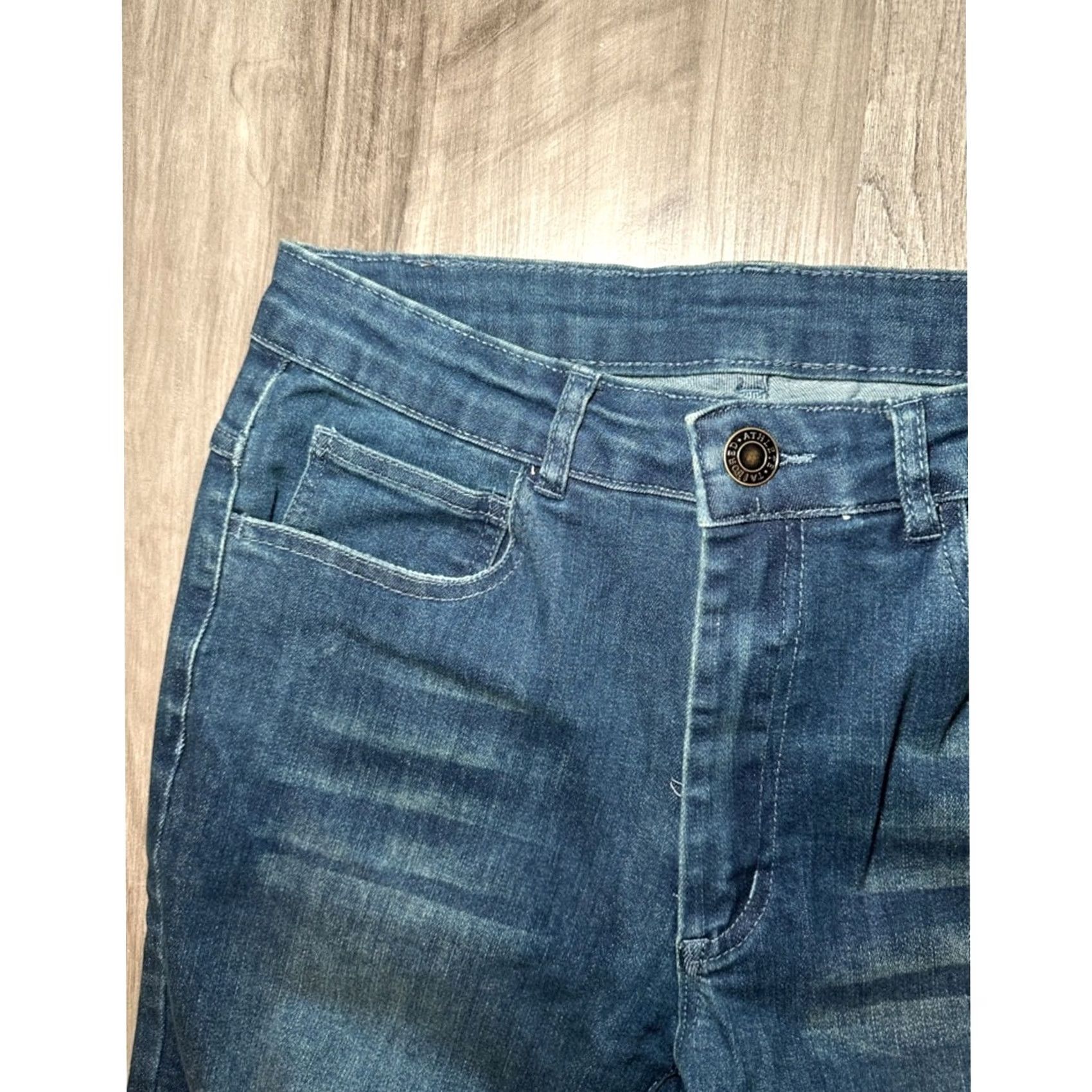 Vintage Tailored Athlete Slim Premium Stretch Jeans Mens 34 Regular Blue NWOT 32 34x32 Tapered Clothing Denim Jeans Size US 34 / EU 50 - 5 Thumbnail