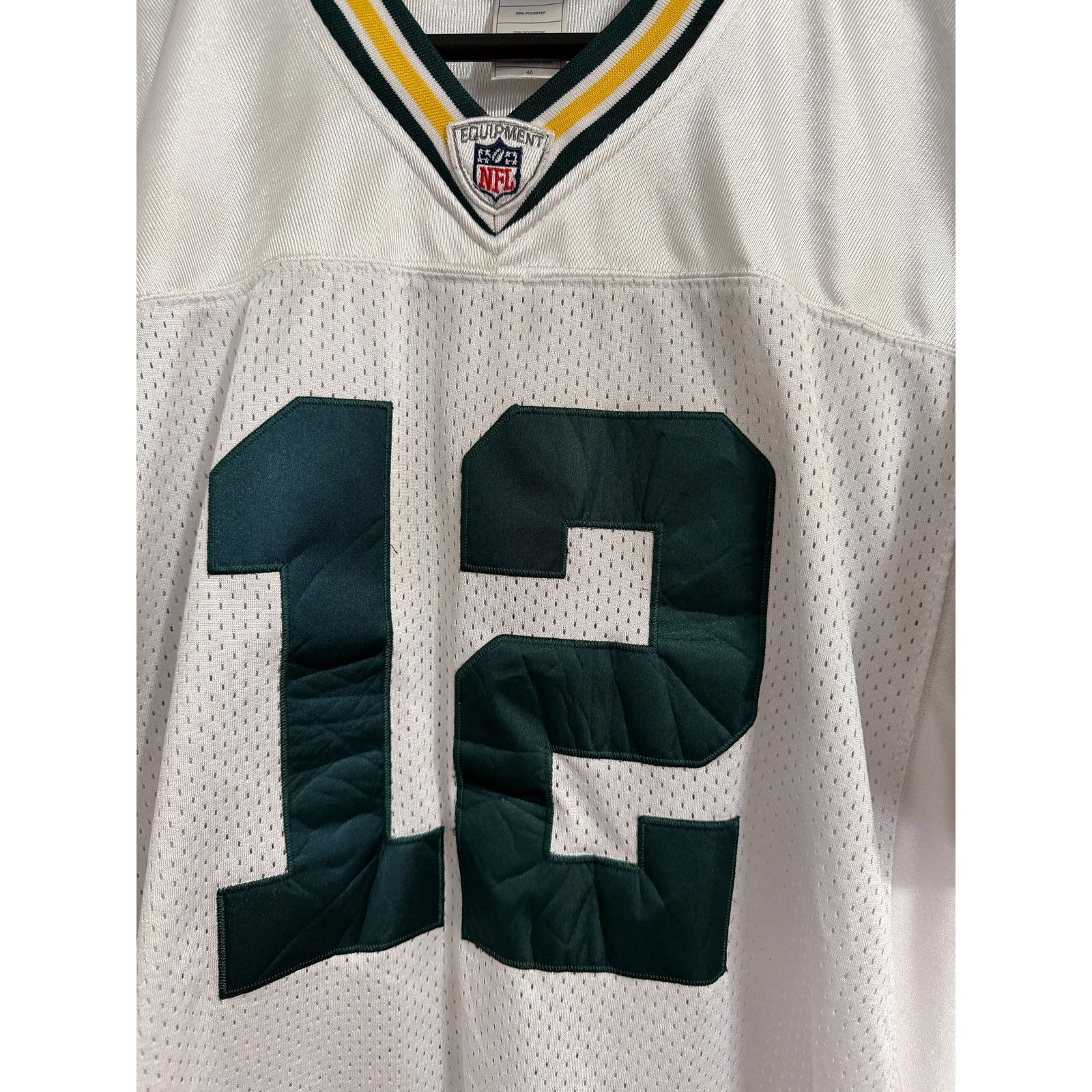 Reebok Aaron Rodgers Green Bay Packers Jersey Size 48 (L) Size US L / EU 52-54 / 3 - 3 Thumbnail