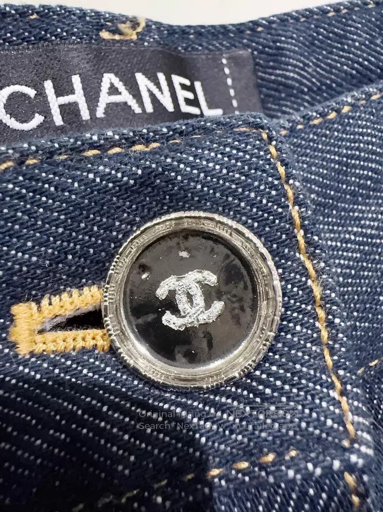 Chanel Chanel 25C jeans Size 24" / US 00 / IT 34 - 2 Thumbnail