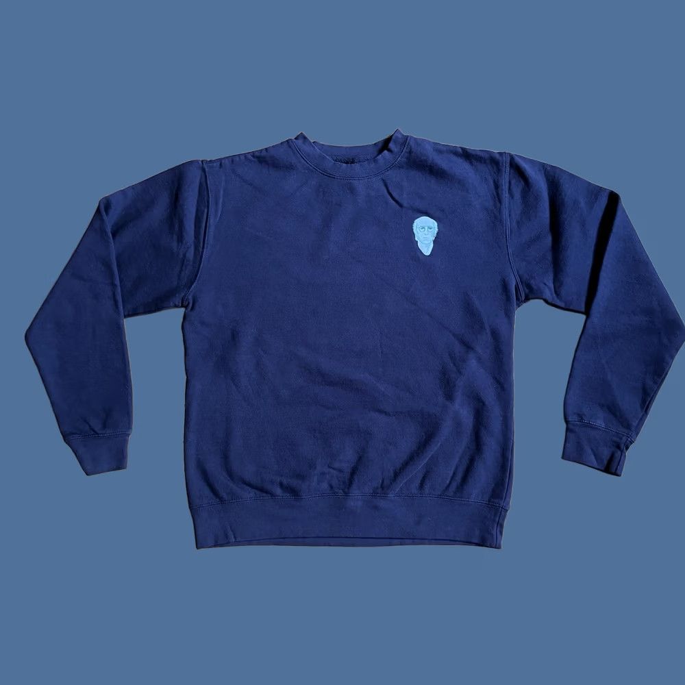 Vintage Larry David Curb Your Enthusiasm Sweatshirt Men’s M Navy Size US M / EU 48-50 / 2 - 1 Thumbnail