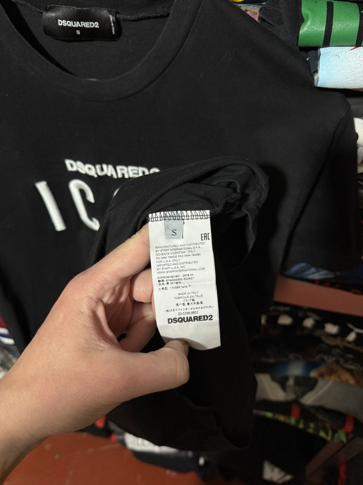 Dsquared2 Rare Dsquared2 Icon Designer Embodied Logo T-Shirt Y2K Hype Size US S / EU 44-46 / 1 - 5 Thumbnail
