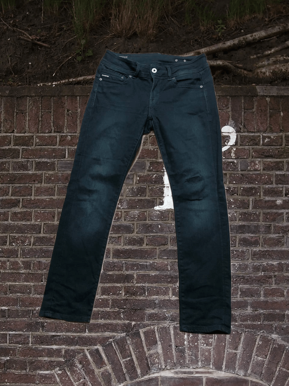G-Star vintage jeans pants G-Star Raw logo MIDGE Y2K streetwear Size US 29 - 1 Thumbnail