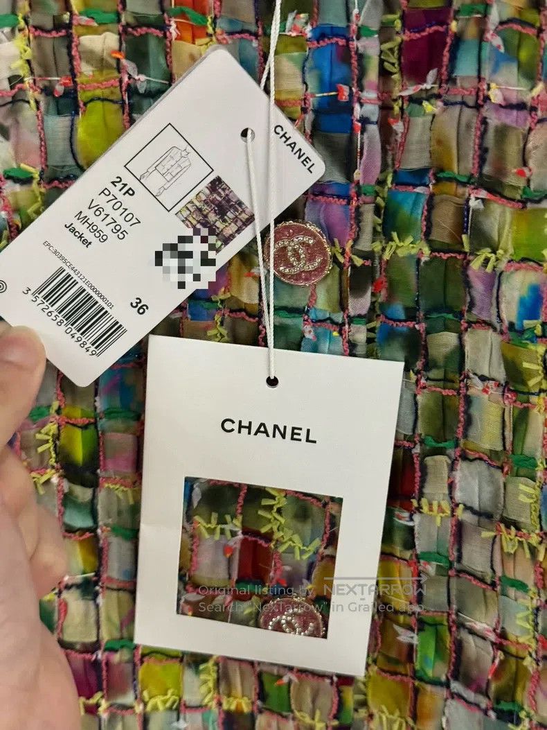 Chanel Chanel Colourful woven gemstone coat Size XS / US 0-2 / IT 36-38 - 3 Thumbnail