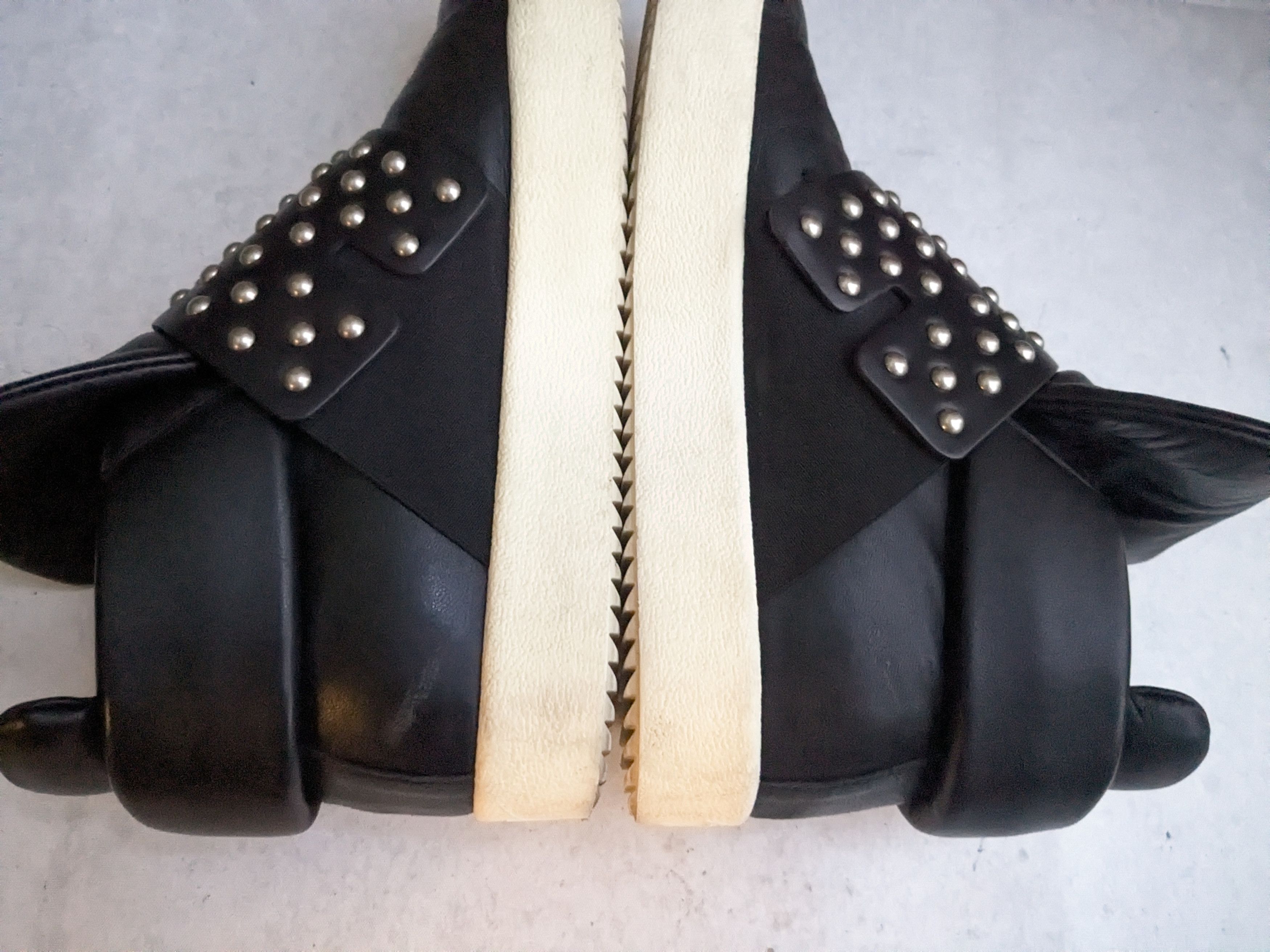Giuseppe Zanotti Giuseppe Zanotti Sneakers 9.5 42.5 Black High Tops White Size US 9.5 / EU 42-43 - 10 Thumbnail