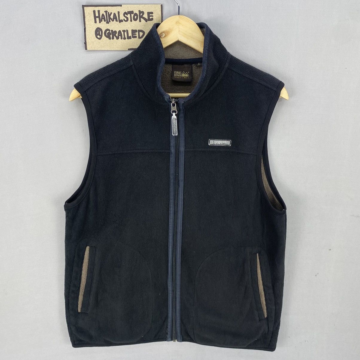Japanese Brand Vintage Y2k First Down USA Fleece Vest Size US S / EU 44-46 / 1 - 1 Thumbnail
