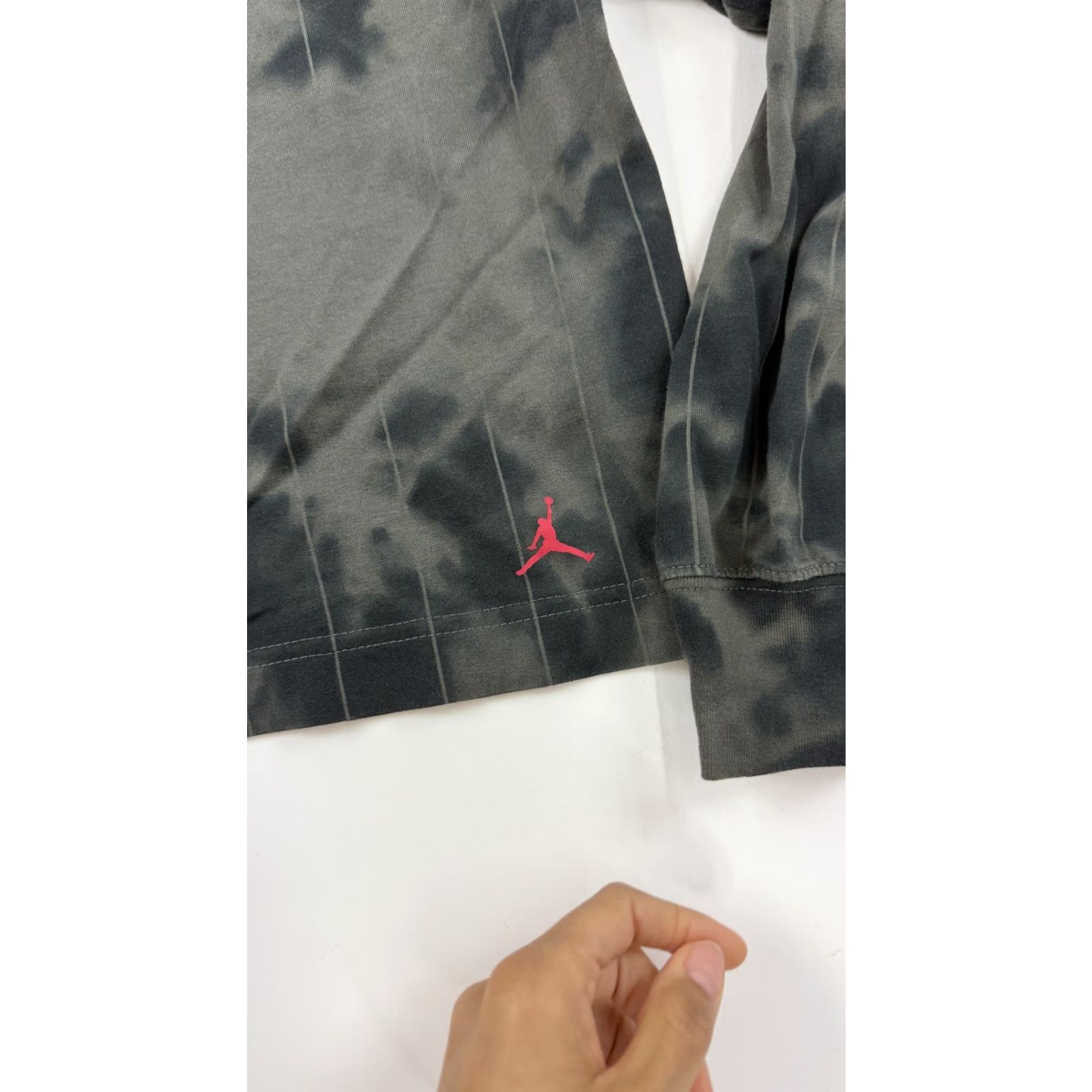 Nike VINTAGE Nike Jordan Shirt Women Large Tie Dye Long Sleeve NBA Basketball Streetwear Size L / US 10 / IT 46 - 3 Thumbnail