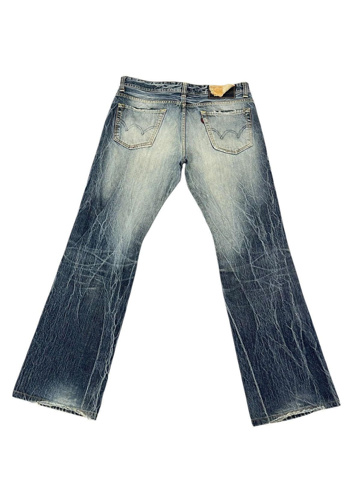 Edwin Flare Jeans Edwin Japan Faded Boot Cut Chrome hearts 2🟦8 Size US 35 - 9 Thumbnail