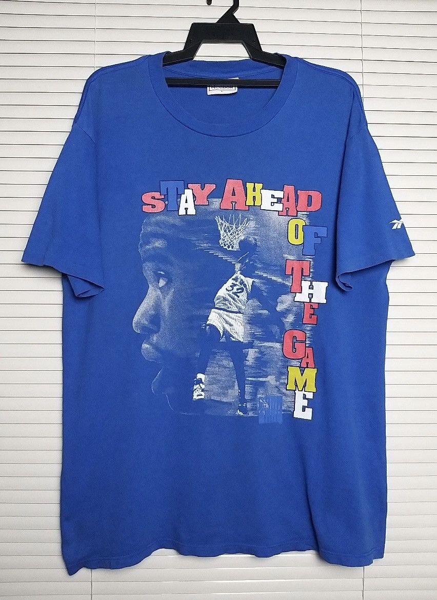 VINTAGE 90s SHAQ O'NEAL STAY AHEAD OF THE GAME Tee SHIRT