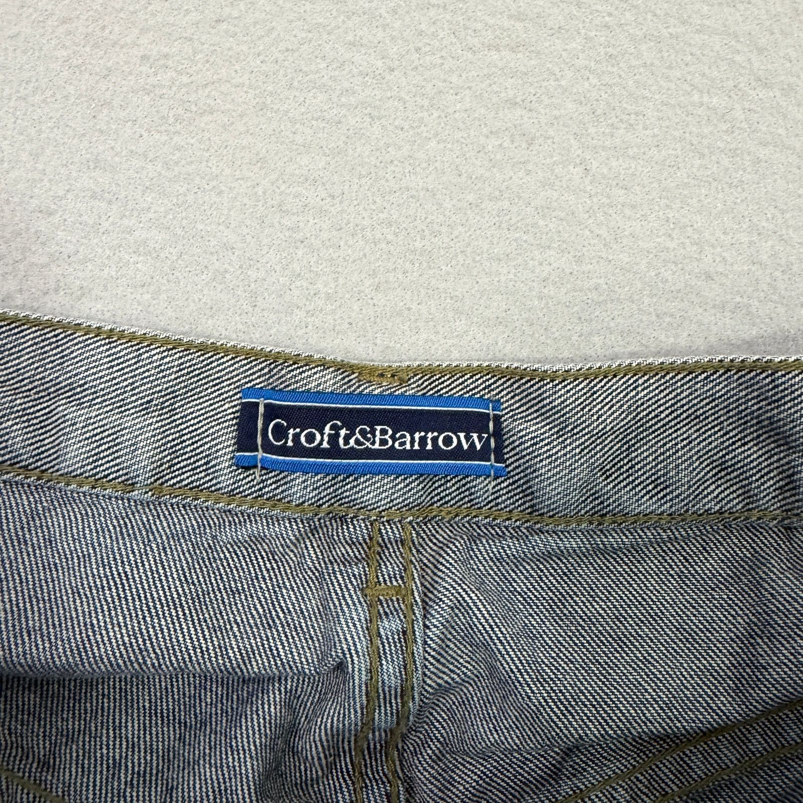 Croft & Barrow Vintage Croft & Barrow Jean Shorts Mens 38 Blue 9" Inseam Size US 38 / EU 54 - 4 Thumbnail