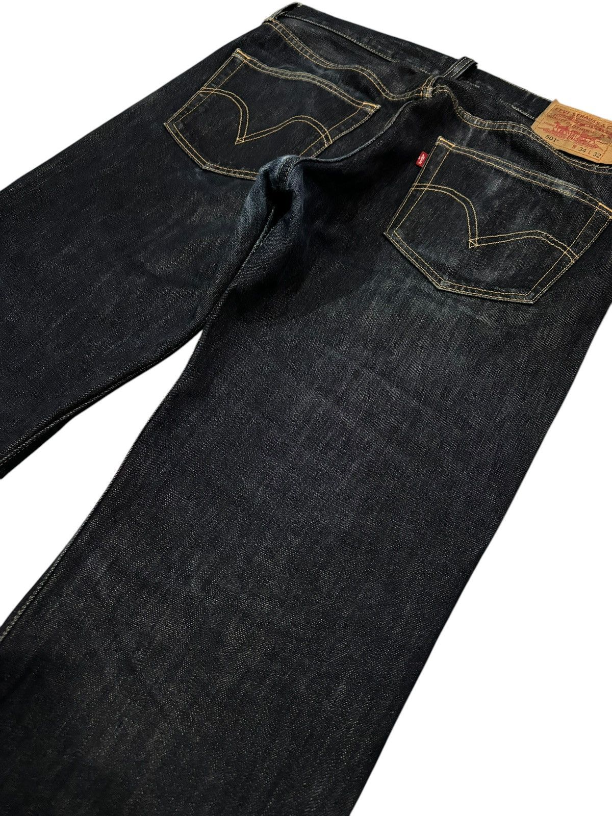 Levi's × Vintage Y2k Vintage Levi’s Lot 501 Japan Faded Straight Cut Jeans Size US 34 / EU 50 - 8 Thumbnail