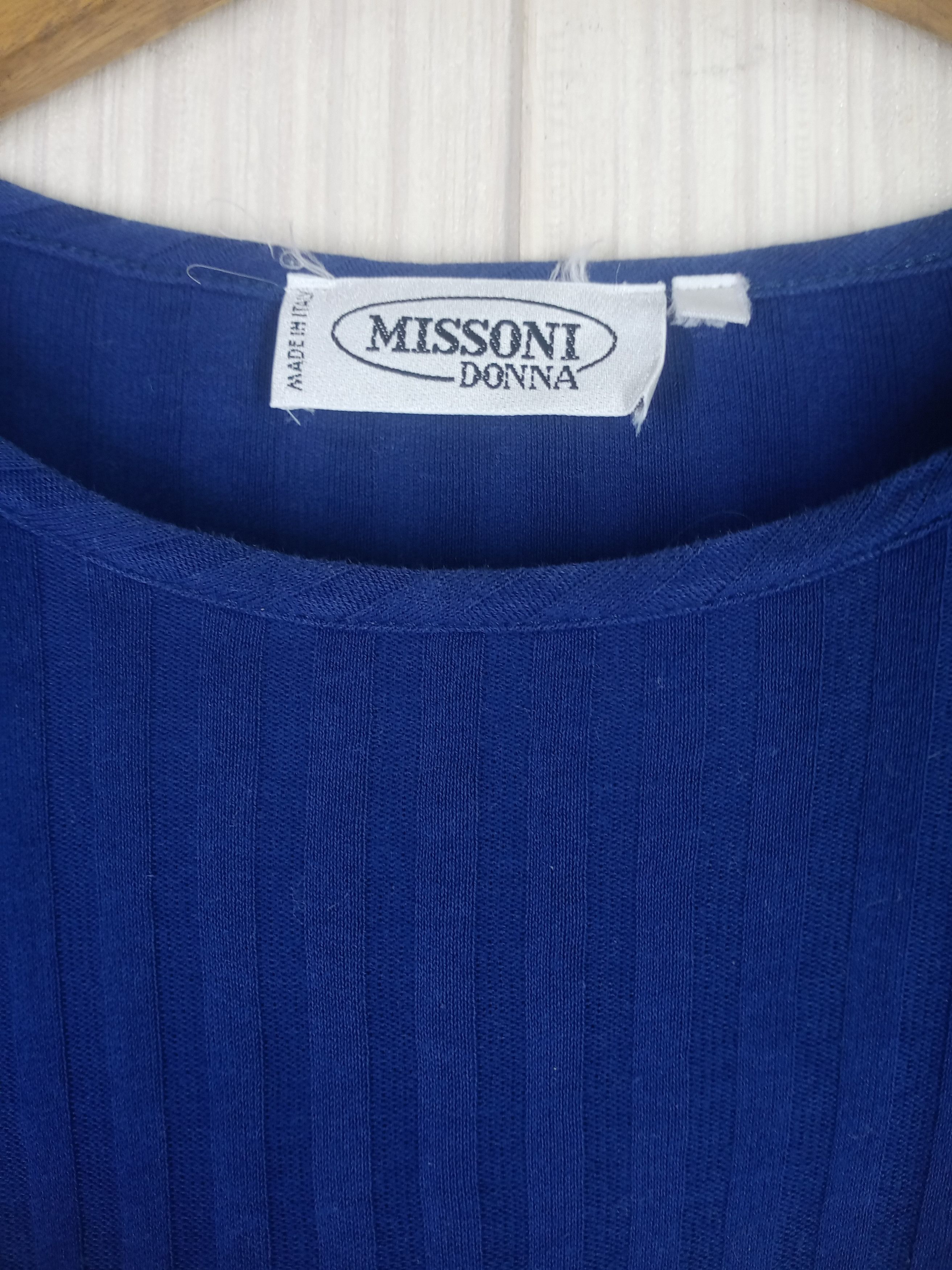 Missoni Rare Vintage 90s Missoni Donna Tshirt Size US M / EU 48-50 / 2 - 8 Thumbnail