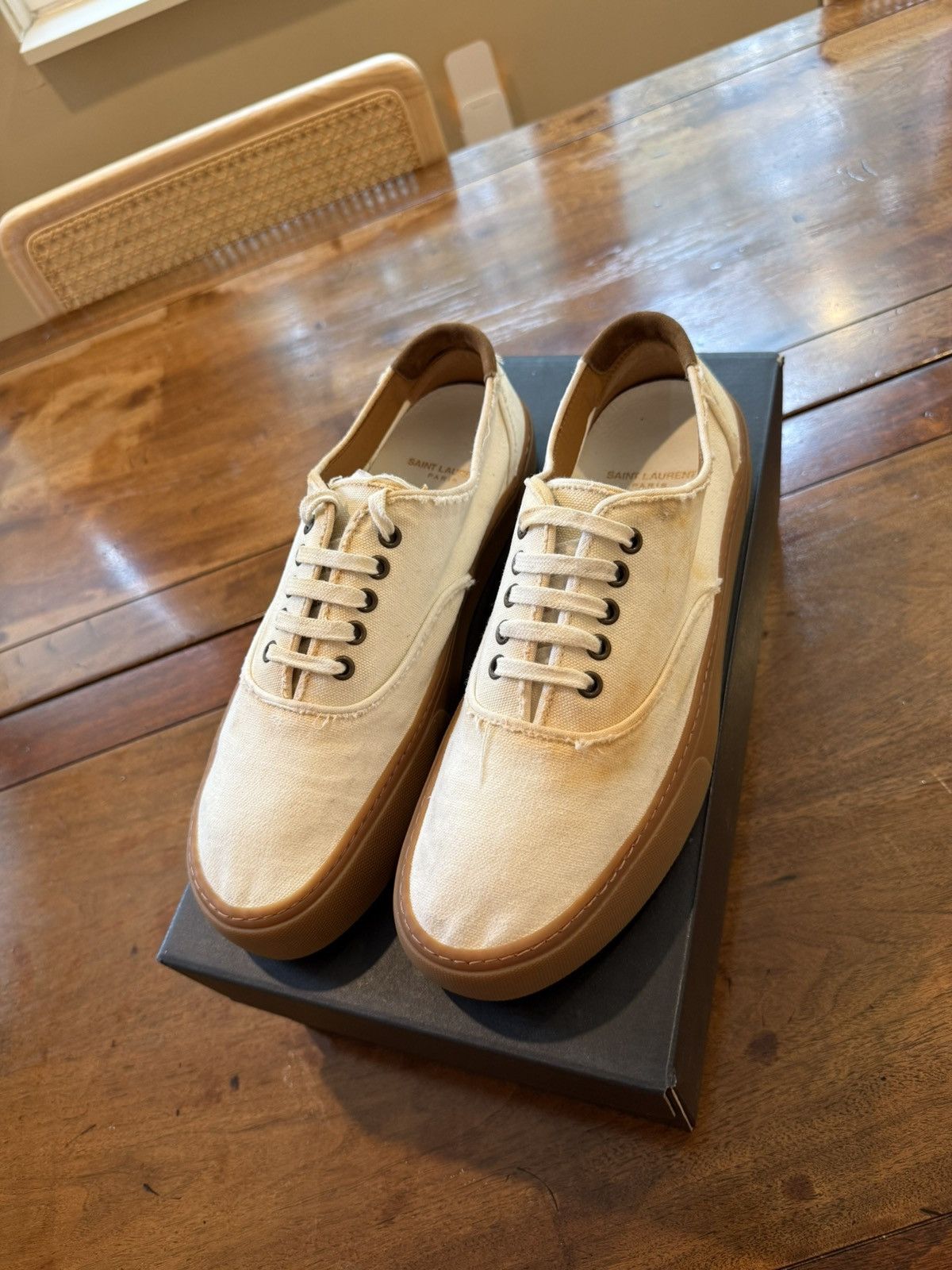 Saint Laurent Paris Saint Laurent Paris Venice Lace Up Sneaker Size US 10.5 / EU 43-44 - 2 Thumbnail