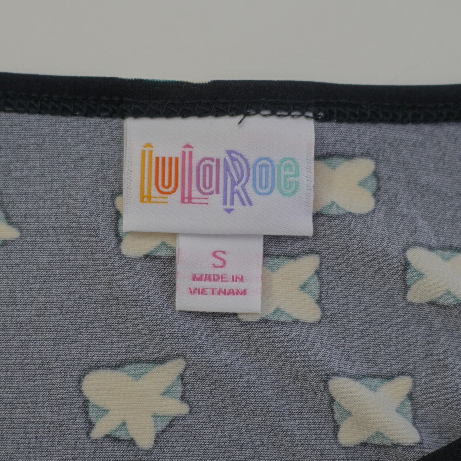 Designer NEW LuLaRoe Irma Small Black Green Long Tail Boat Neck Short Size S / US 4 / IT 40 - 8 Thumbnail