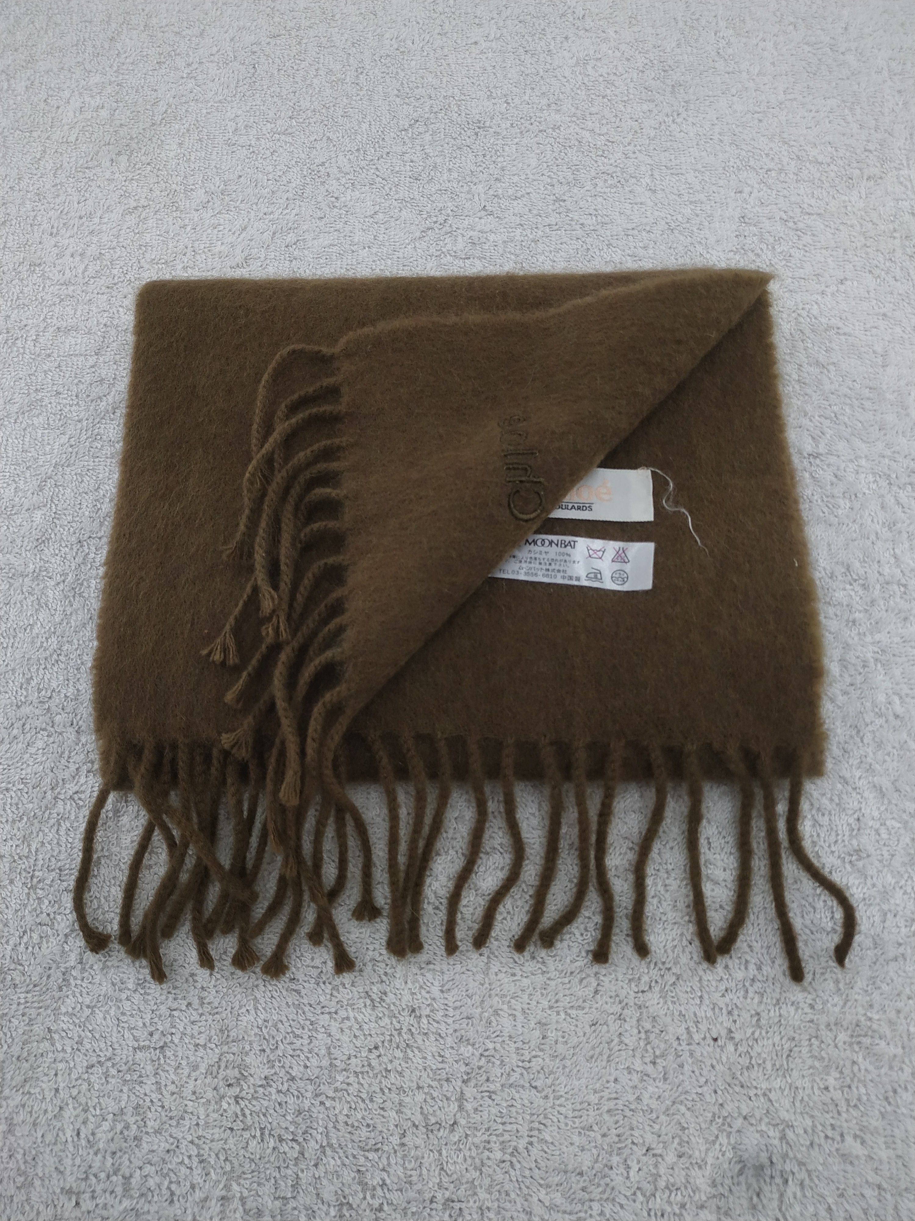 Chloe Vintage Chloe Scarf/Muffler/Neckwear MF193 Size ONE SIZE - 4 Thumbnail