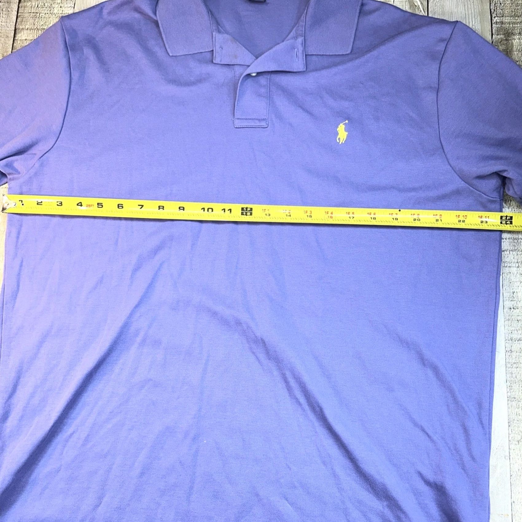 Ralph Lauren Ralph Lauren Polo Shirt Men Purple L Large Polo by Ralph Lauren Shirt Mens Size US L / EU 52-54 / 3 - 4 Thumbnail