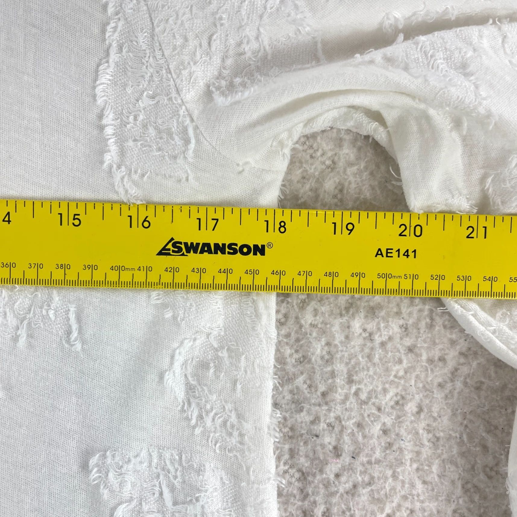 Loft LOFT White Textured Long Sleeve Pullover Shirt Womens Size Small Casual Shirt Size S / US 4 / IT 40 - 7 Thumbnail