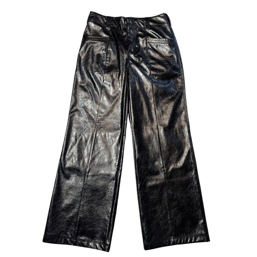 Free People New Free People Star-Crossed Lovers Vegan Straight-Leg Pant Size 30" / US 8 / IT 44 - 3 Thumbnail