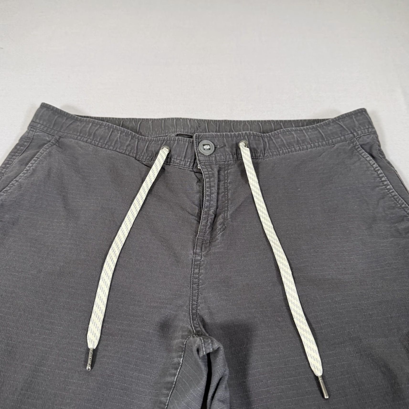 Vuori Vuori Pants Womens Large Gray Ripstip Climber Slim Fit Stretch Gym Outdoor VW401 Size 36" / US 14 / IT 50 - 3 Thumbnail