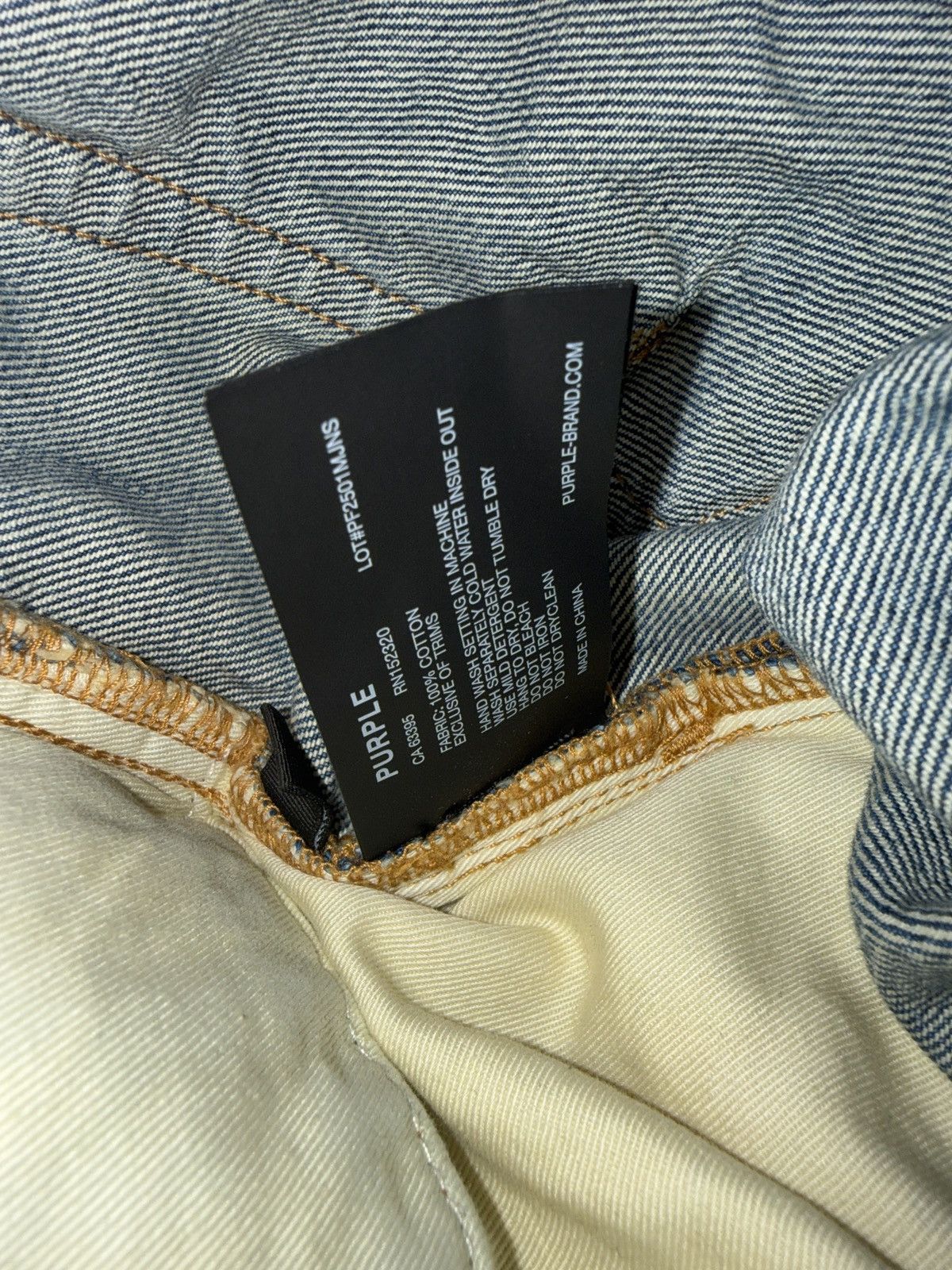Purple Brand Purple Jean Shorts Size US 34 / EU 50 - 10 Thumbnail