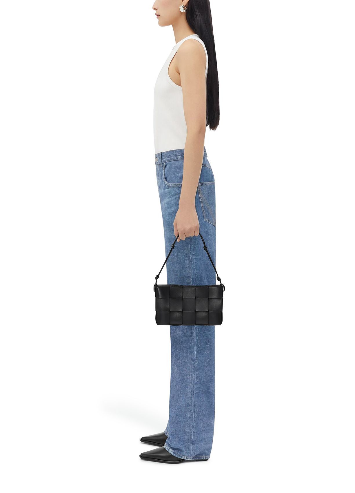 Bottega Veneta o1loc1c0824 Size: OS / Cassette Pouch in Black Size ONE SIZE - 3 Thumbnail