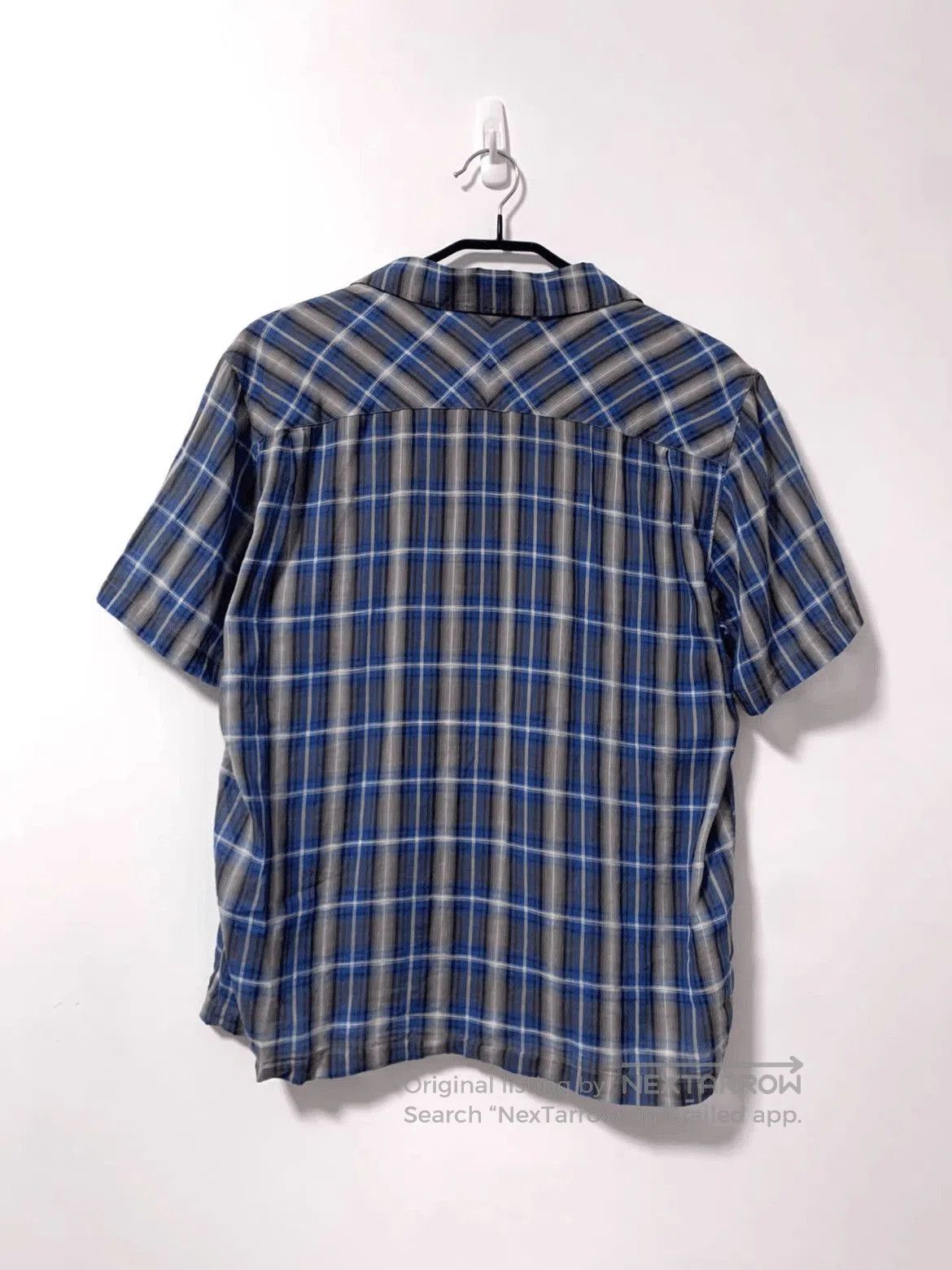 Number (N)ine Sz 3 Number Nine Blue Simple Plaid Shirt. Size US L / EU 52-54 / 3 - 2 Thumbnail