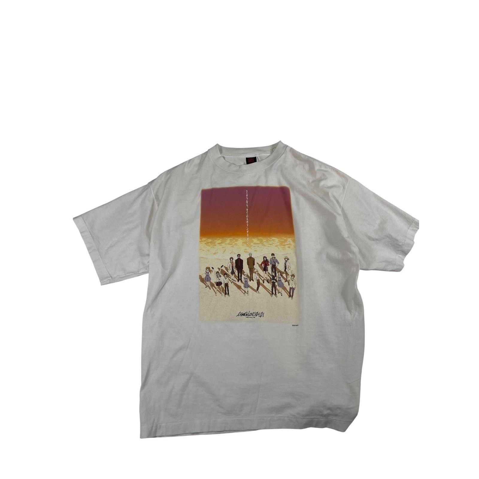 Saint Michael Saint Michael 'Evangelion' White Tee Size US XL / EU 56 / 4 - 1 Thumbnail
