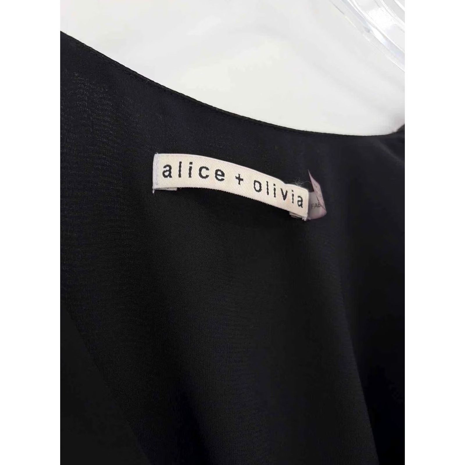 Alice + Olivia Pre-Owned Alice + Olivia Black Tank Top Medium Size Regular Size M / US 6-8 / IT 42-44 - 4 Thumbnail