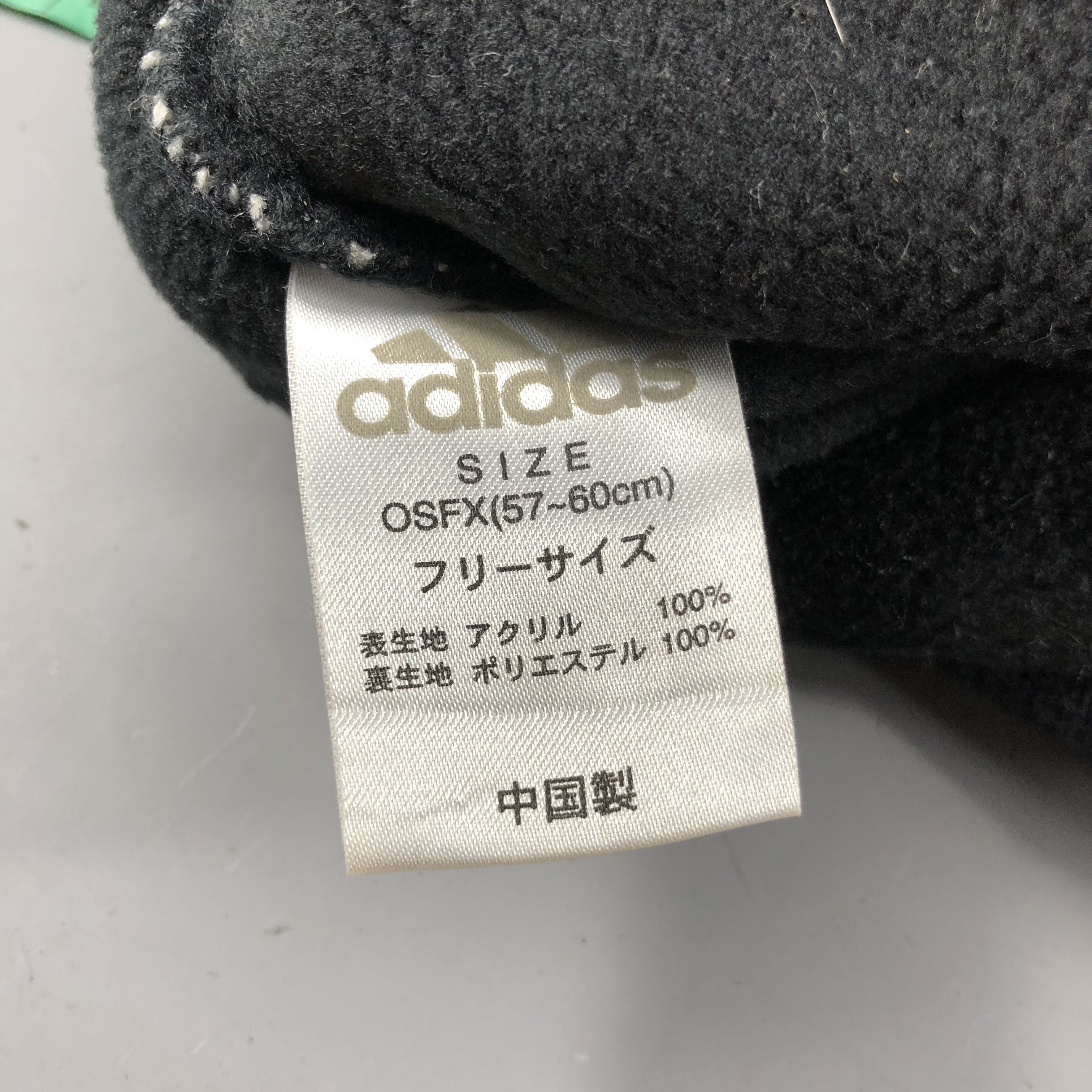 Vintage Adidas Three Stripes Beanie Snowcap Snow Hat B839 Size ONE SIZE - 4 Thumbnail