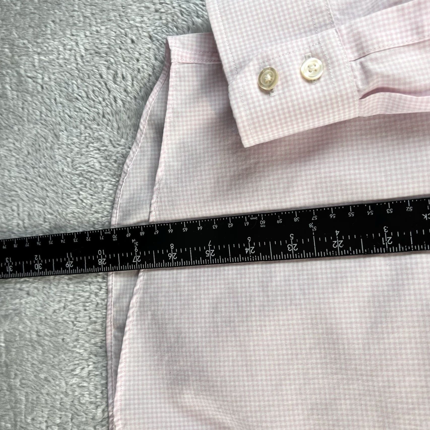 Charles Tyrwhitt Charles Tyrwhitt Dress Shirt Mens M 15.5 33 Pink Check Casual Preppy Cotton Button Up Shirt Size US M / EU 48-50 / 2 - 7 Thumbnail