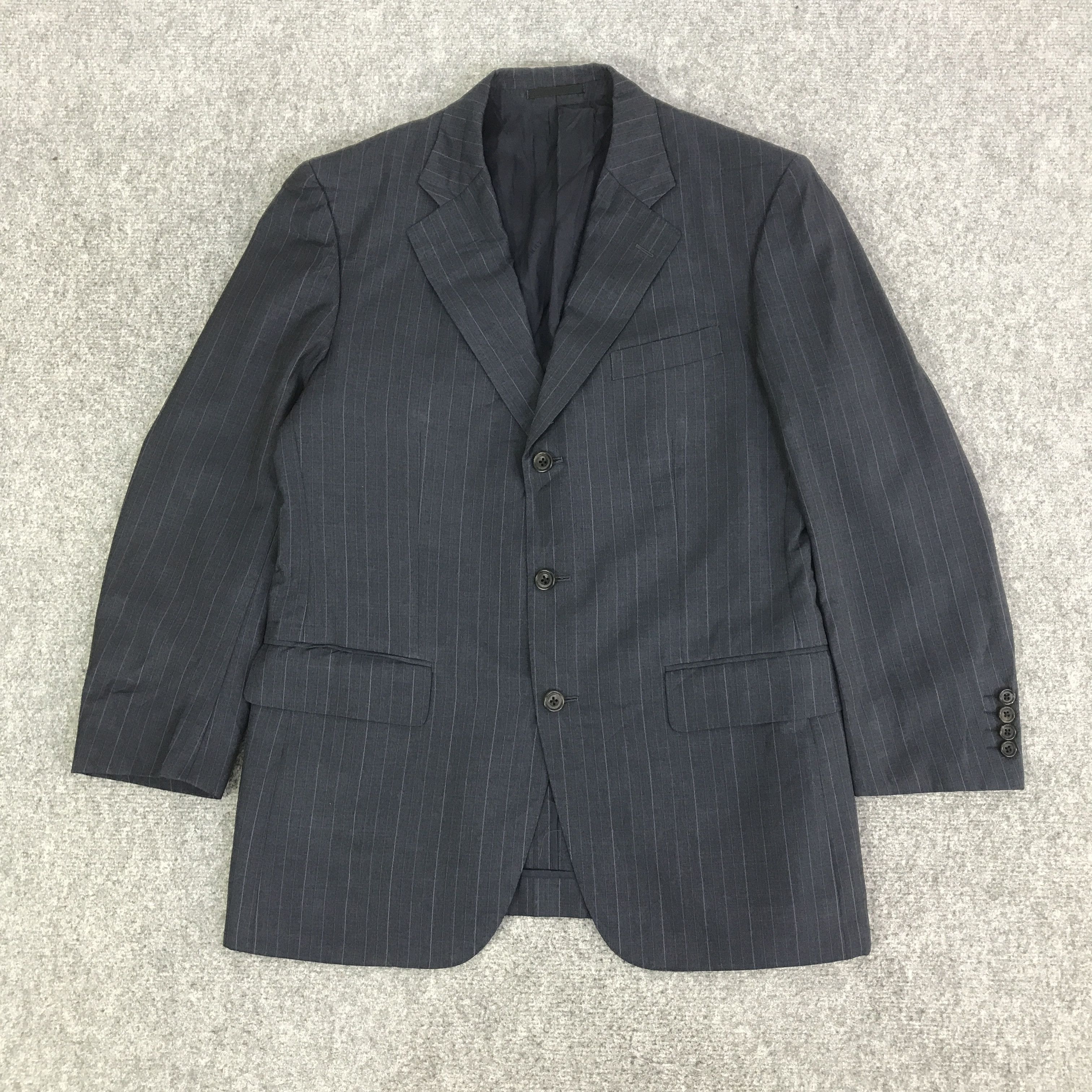 Burberry BURBERRY BLAZER COAT JACKET K110B18 Size US L / EU 52-54 / 3 - 1 Thumbnail